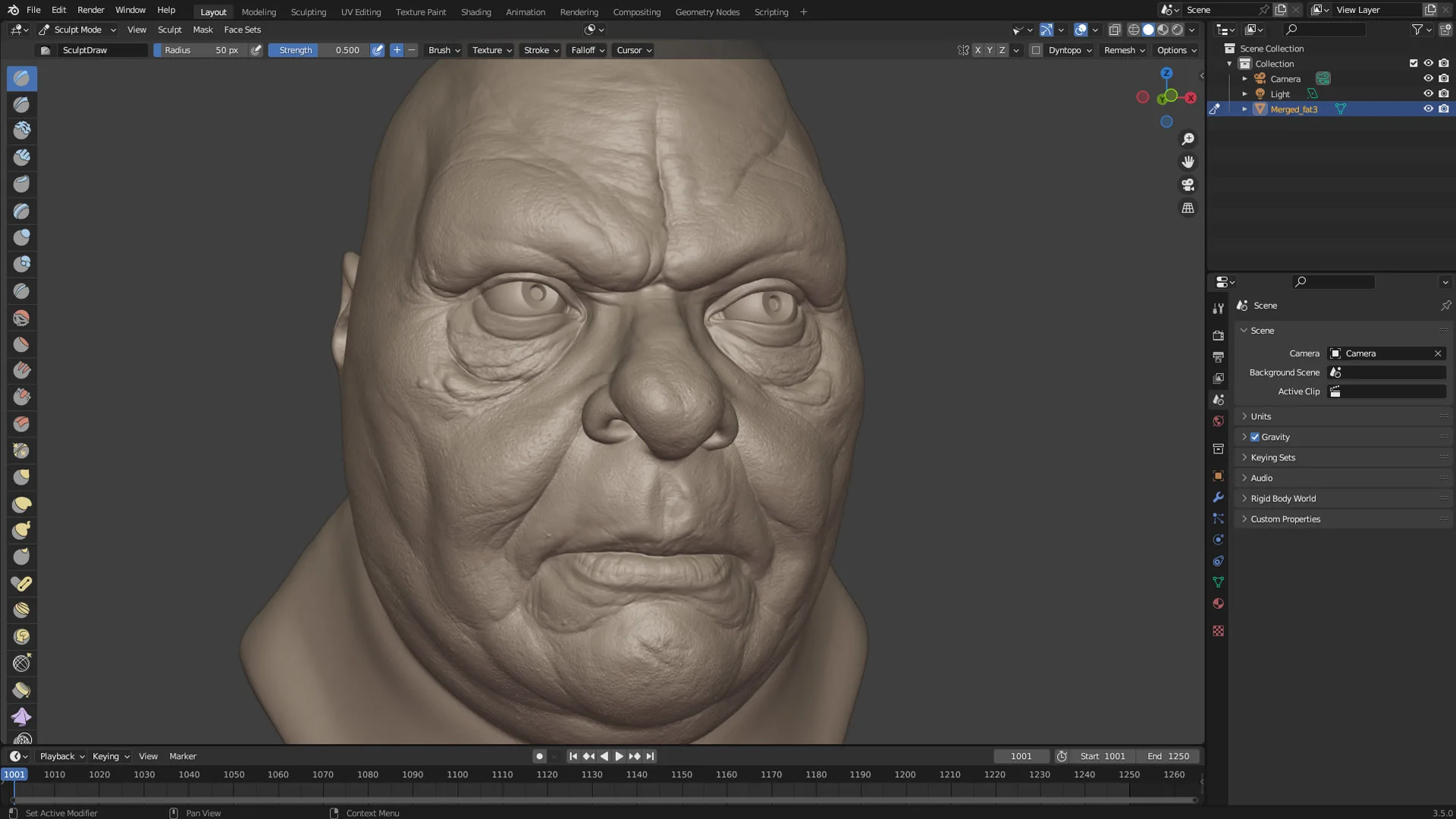 FlippedNormals Face VDMs for Blender