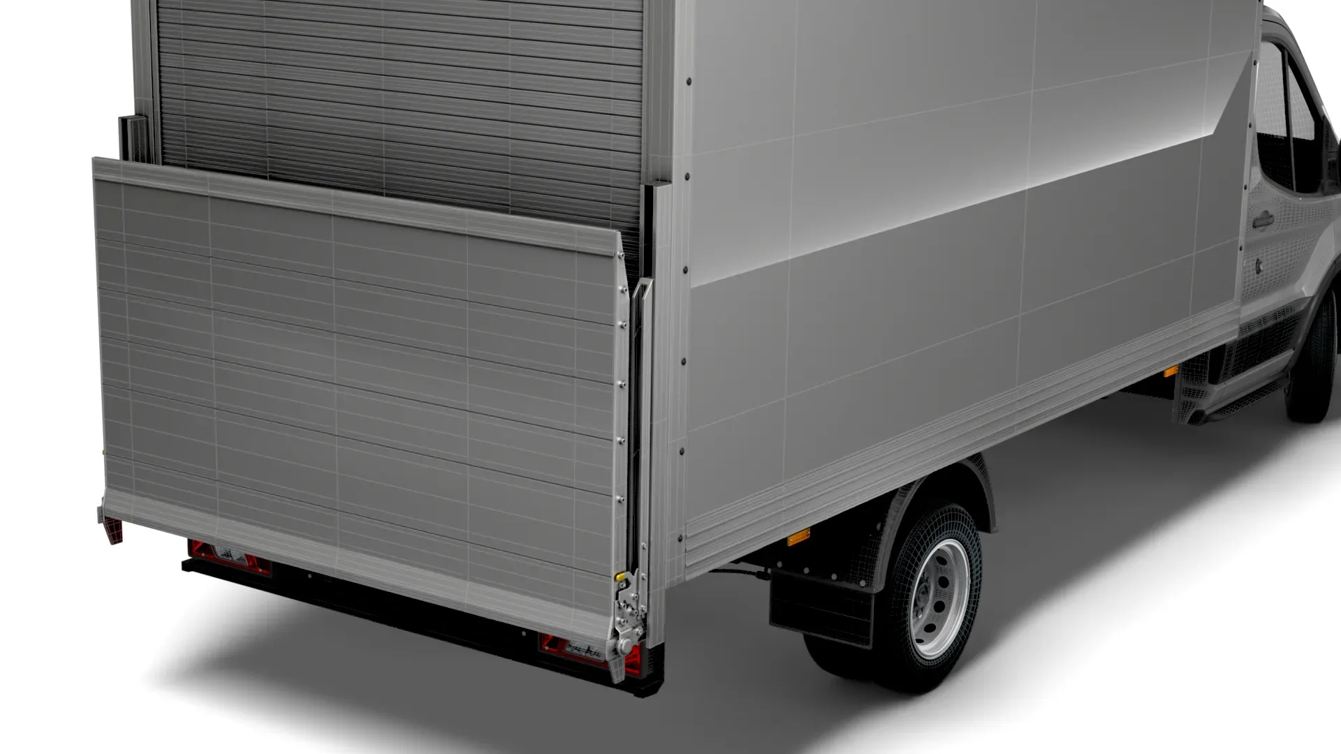 Ford Transit Luton Box Tail Lift 2023