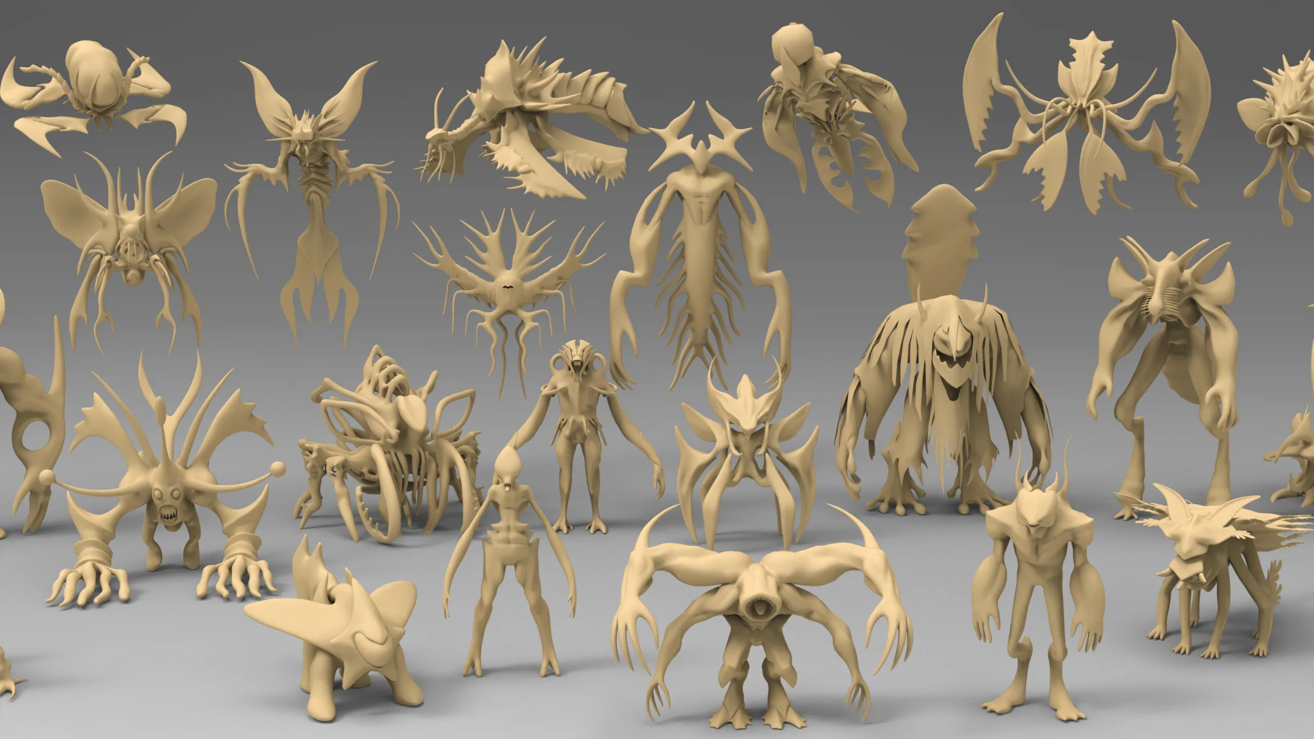 25 basemesh alien collection 4