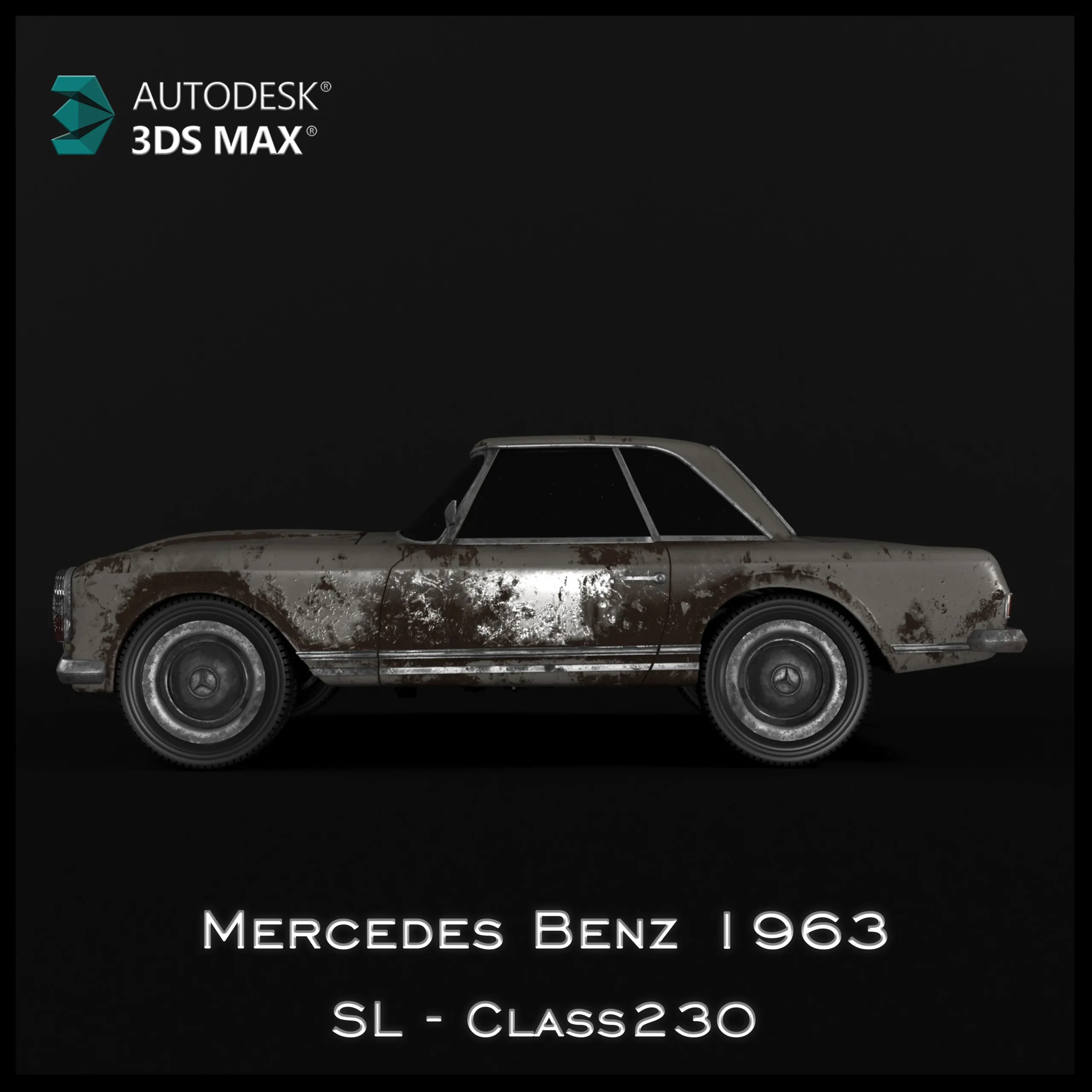 Mercedes-Benz SL-Class 230 / Rust & old Version