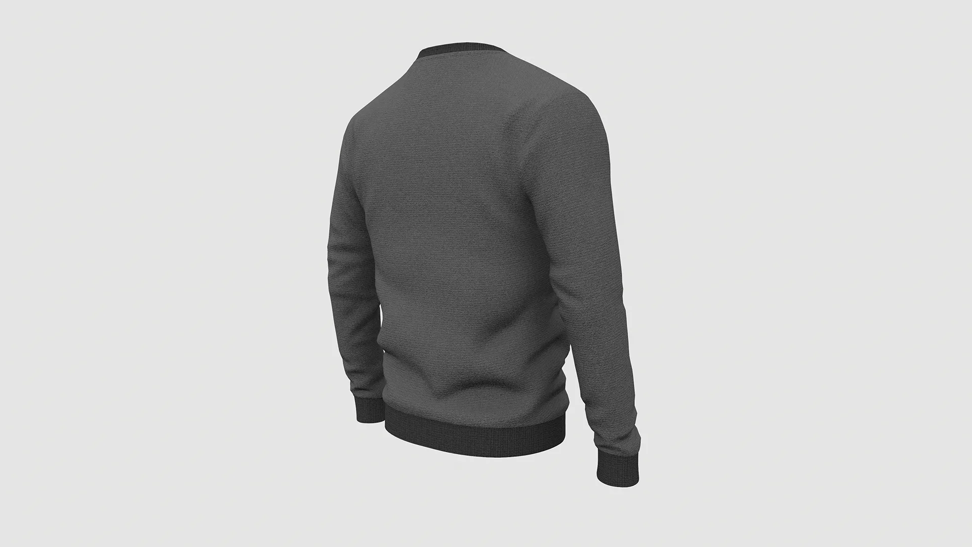 Sweatshirt Full Sleeves Grey