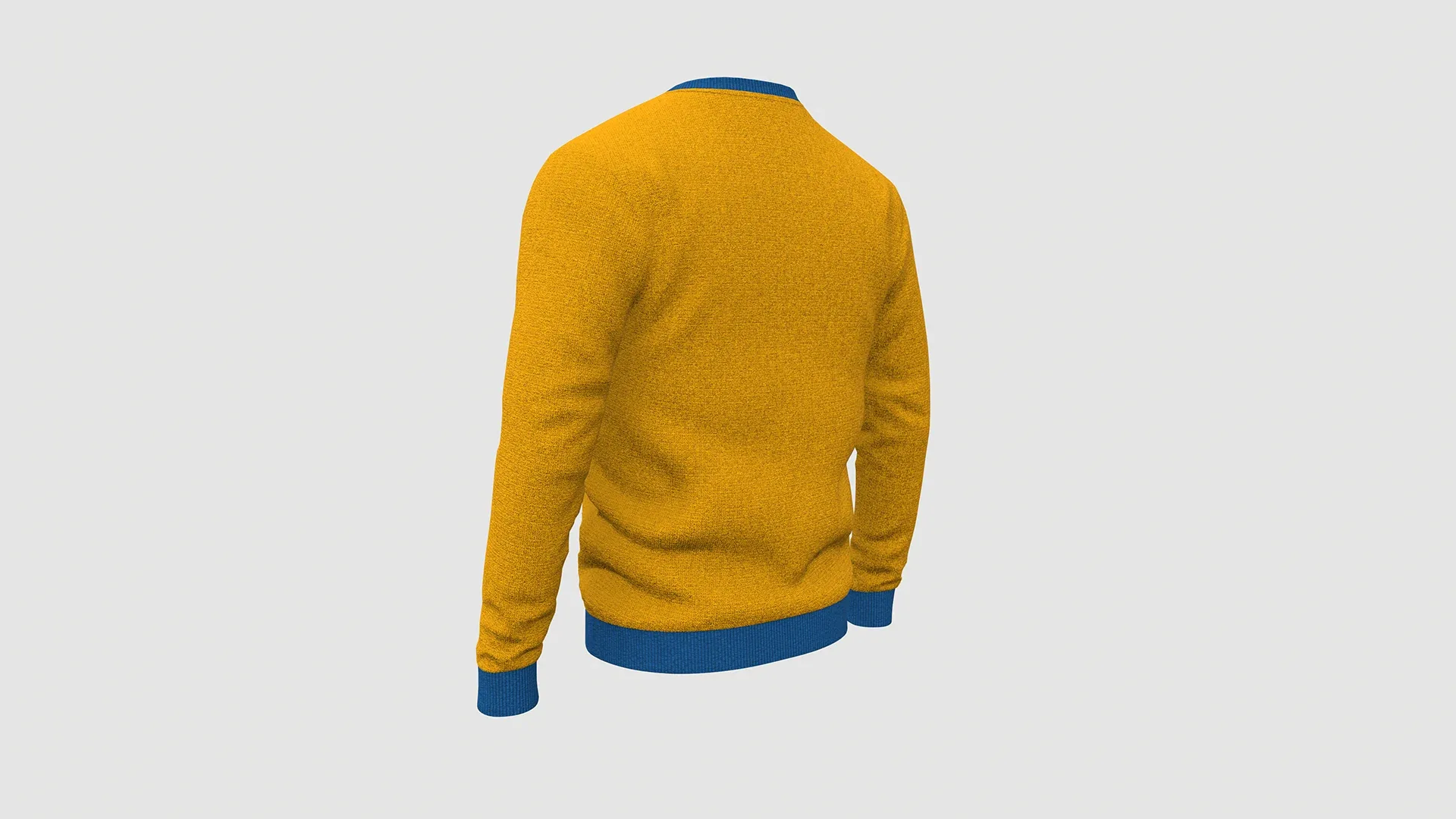 Sweatshirt Yellow Production Ready