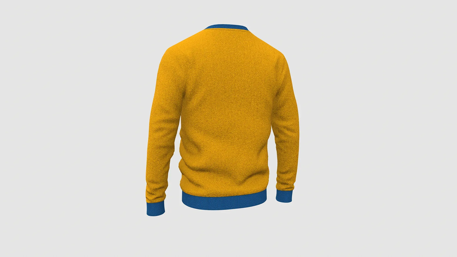 Sweatshirt Yellow Production Ready