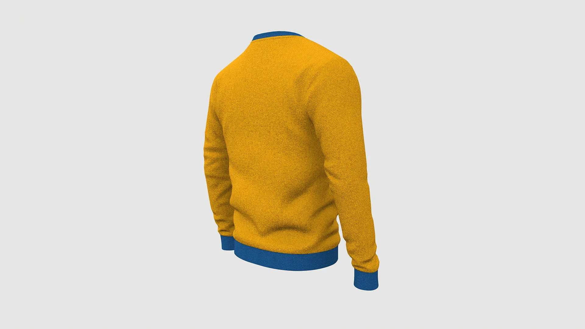 Sweatshirt Yellow Production Ready