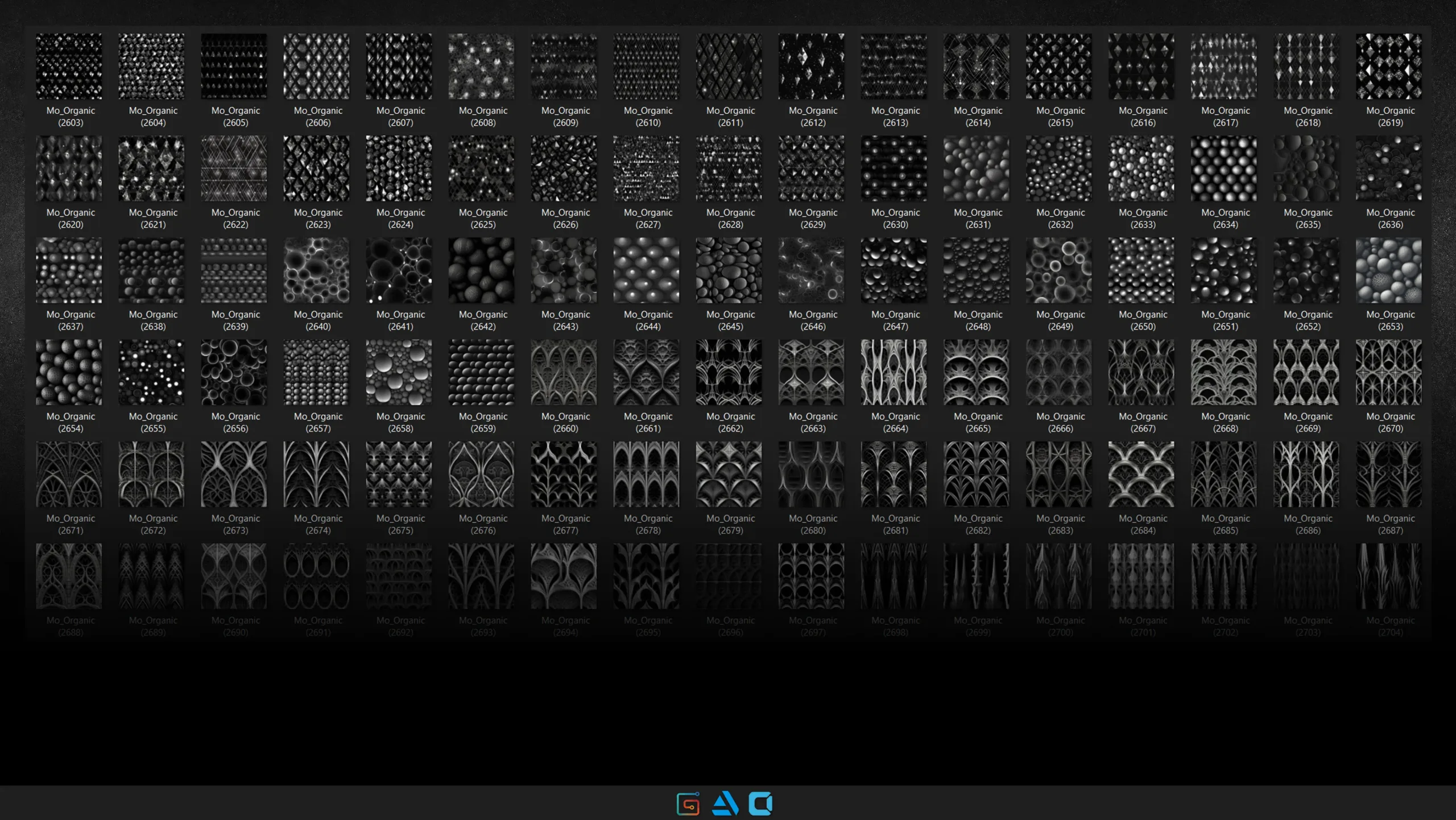 500 Organic Pattern Vol6 (Seamless And Tileable)