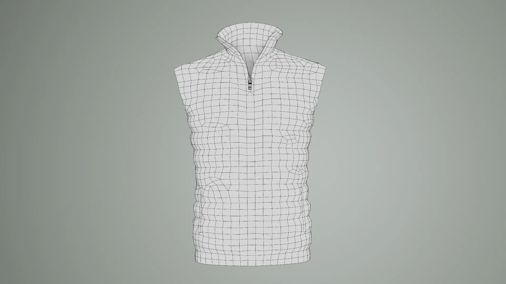 Jacket Sleeveless Camouflage