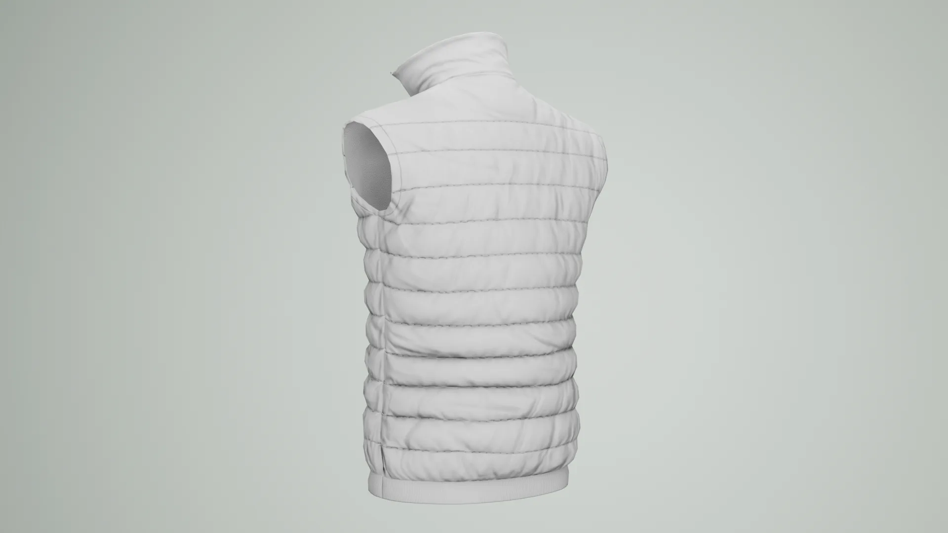 Jacket Sleeveless Camouflage