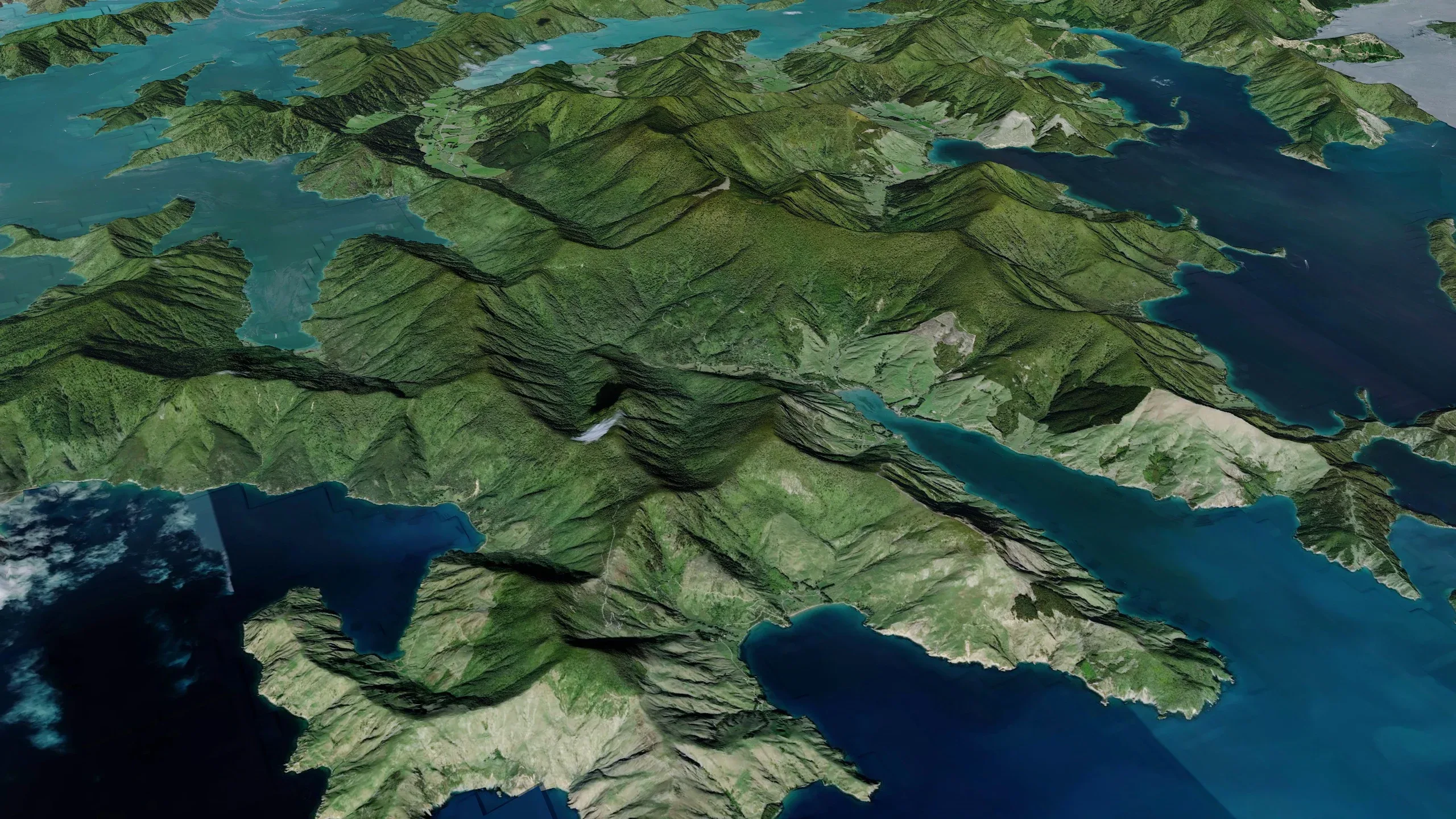 Marlborough Sounds New Zealand - FlippedNormals