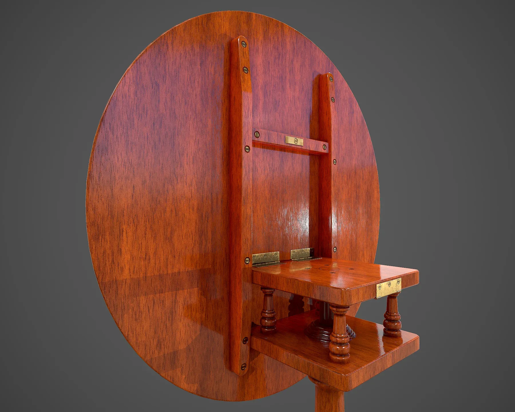 Tilt Top Table - Low Poly