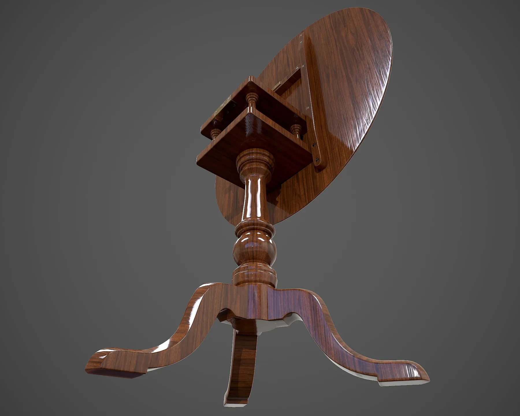 Tilt Top Table - Low Poly