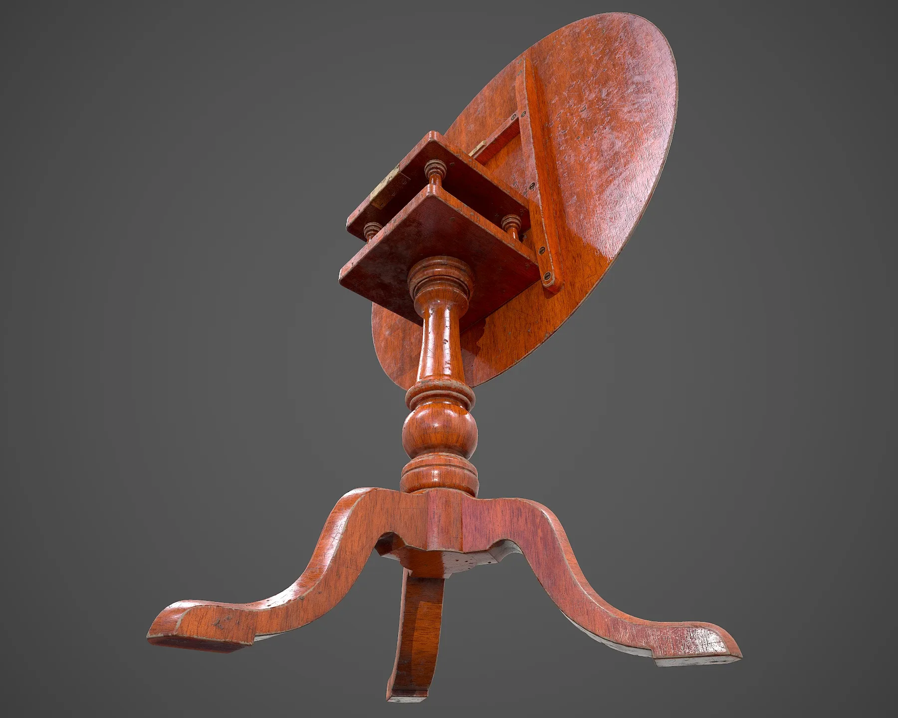 Tilt Top Table - Low Poly