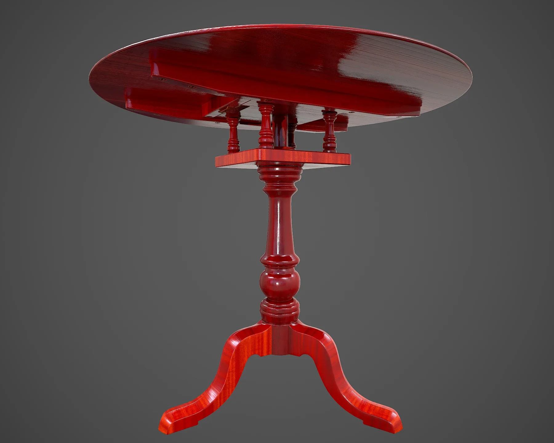 Tilt Top Table - Low Poly