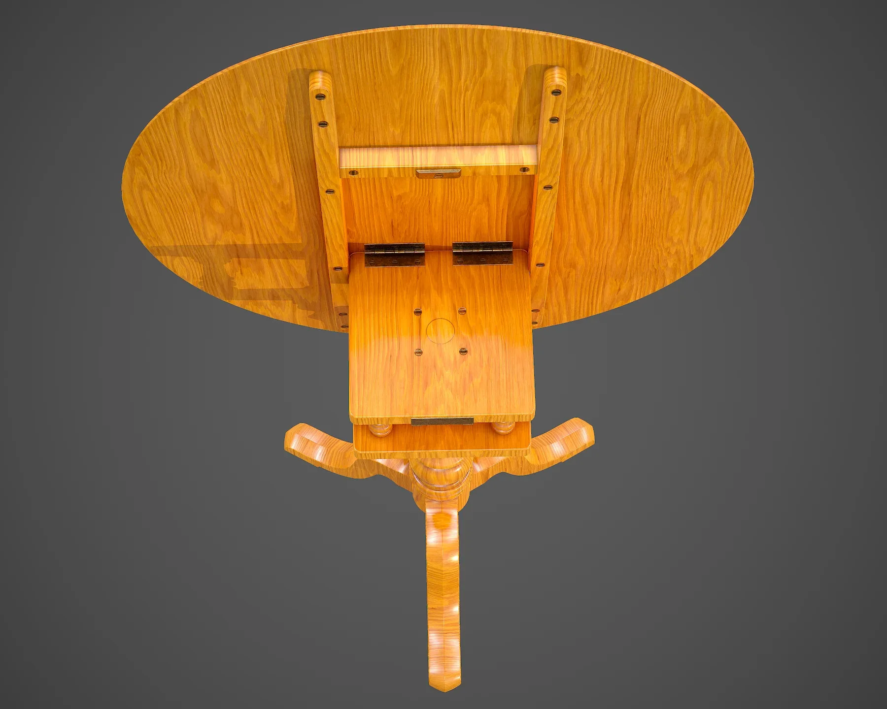 Tilt Top Table - Low Poly