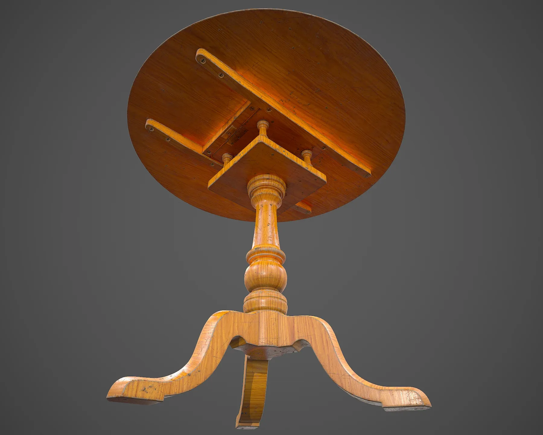 Tilt Top Table - Low Poly