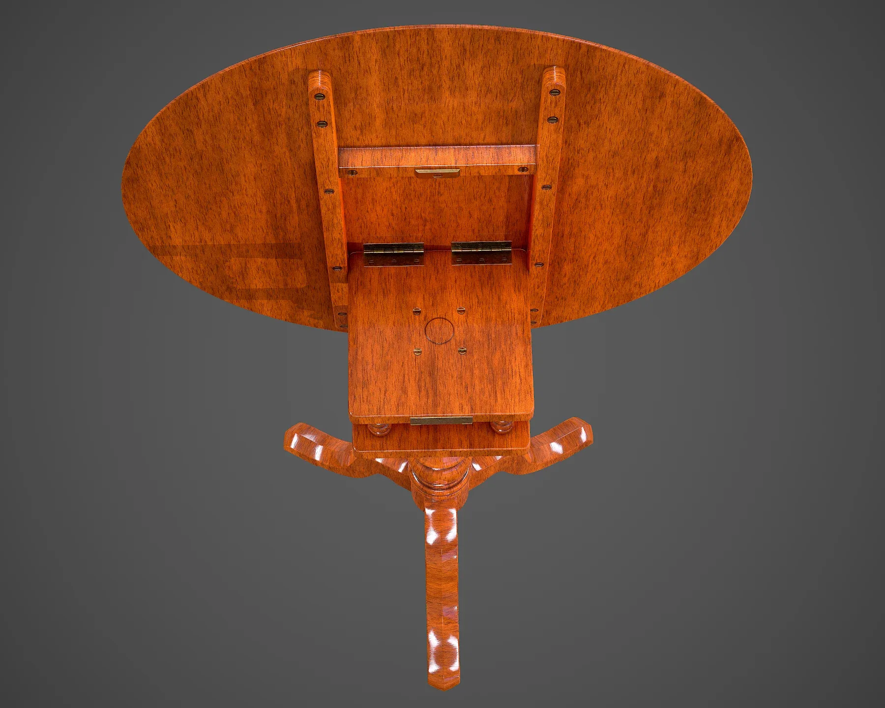 Tilt Top Table - Low Poly