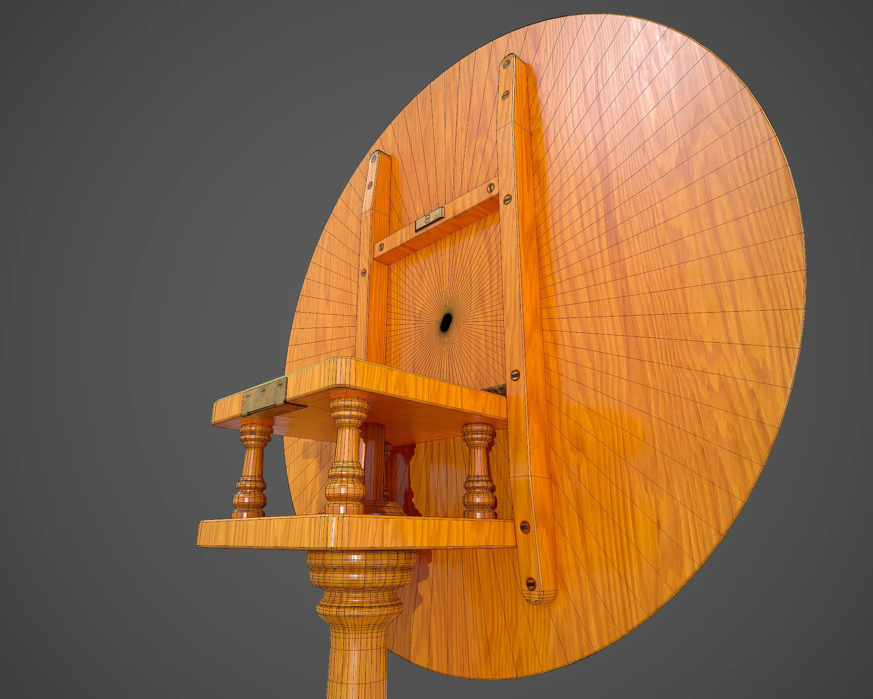 Tilt Top Table - Low Poly