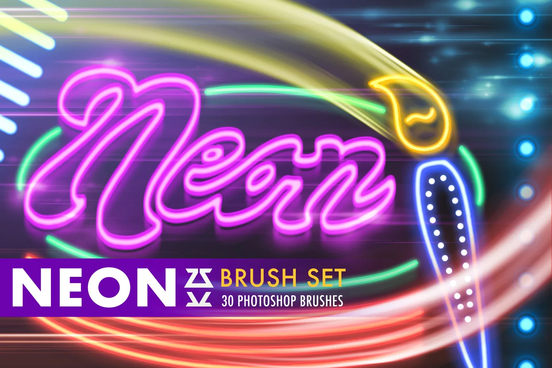 NEON Brush Set