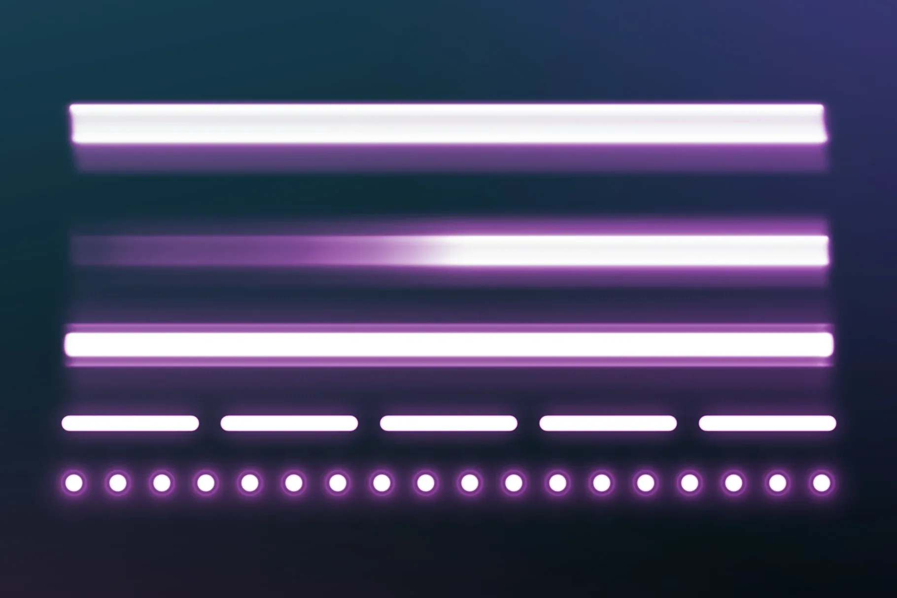 NEON Brush Set