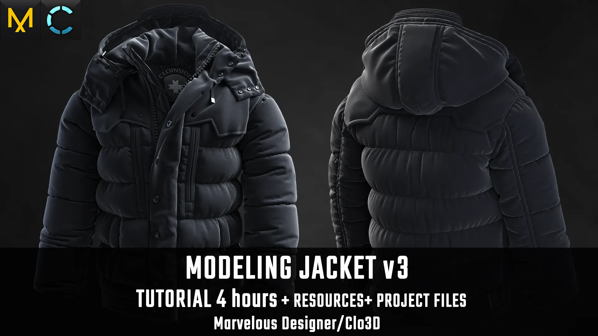 Tutorial MD/Clo3D - Jacket v3