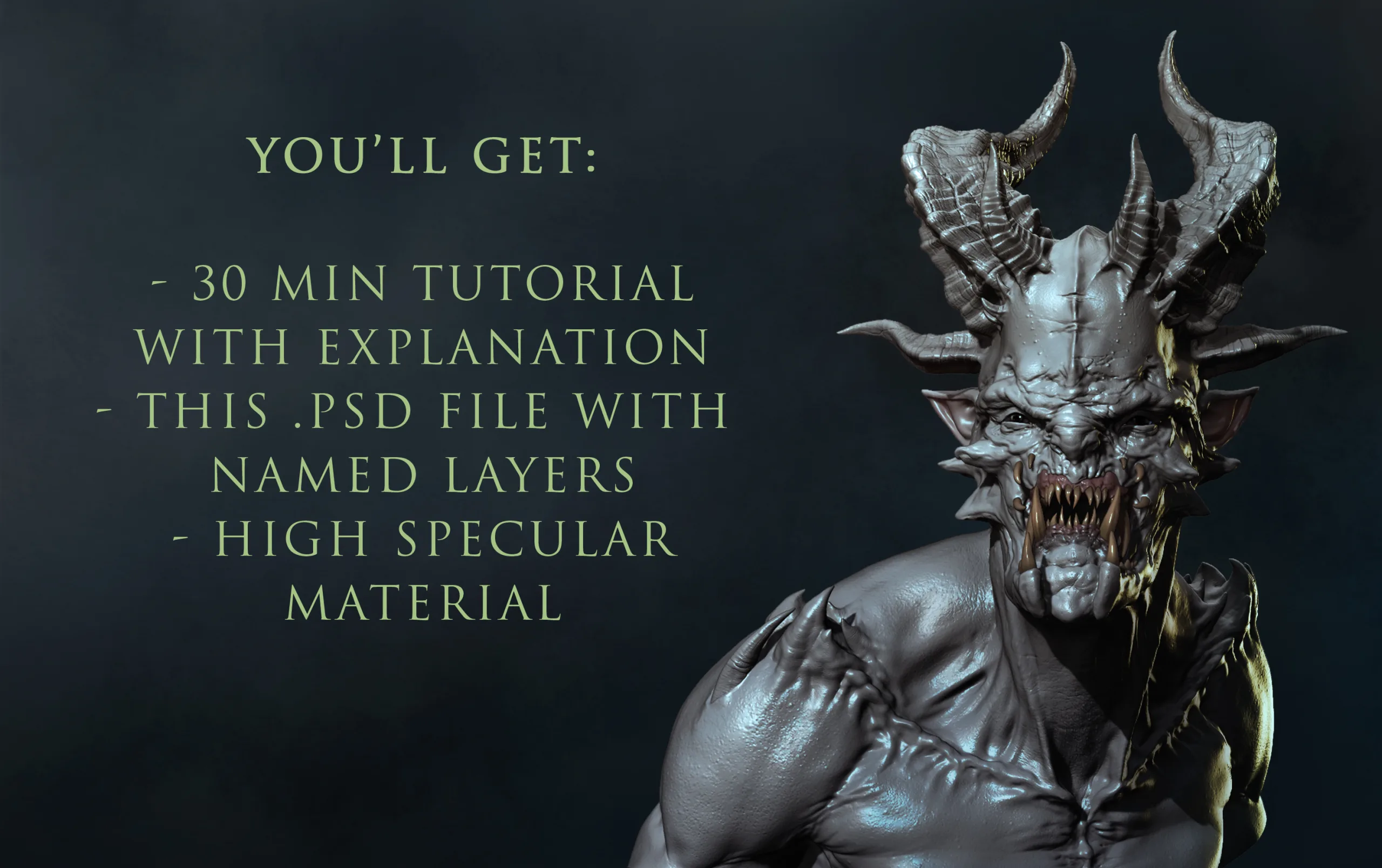 How to render correctly in ZBRUSH [RUS\ENG]