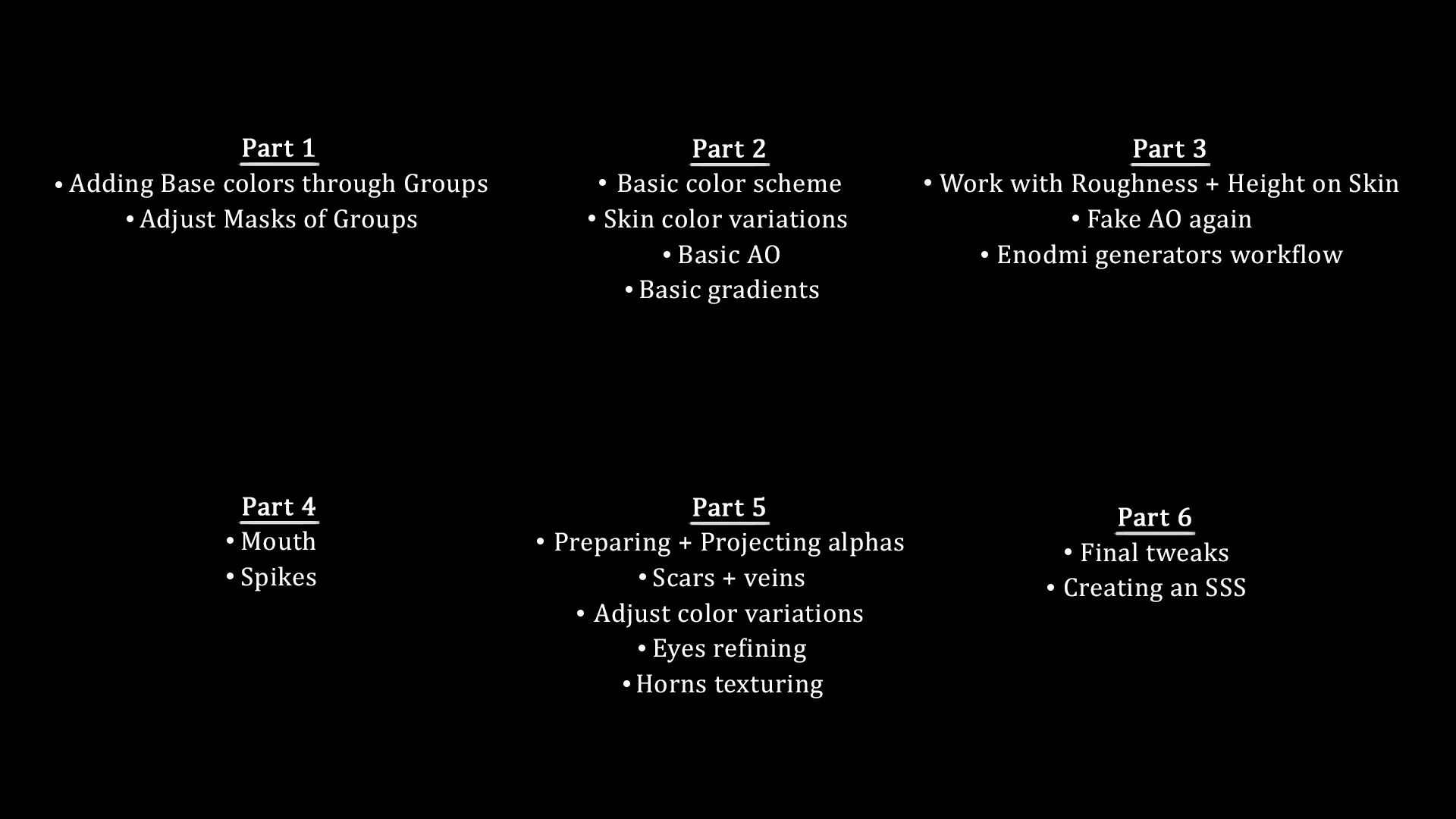 Procedural textures for creature | Substance painter workflow [RUS\ENG]