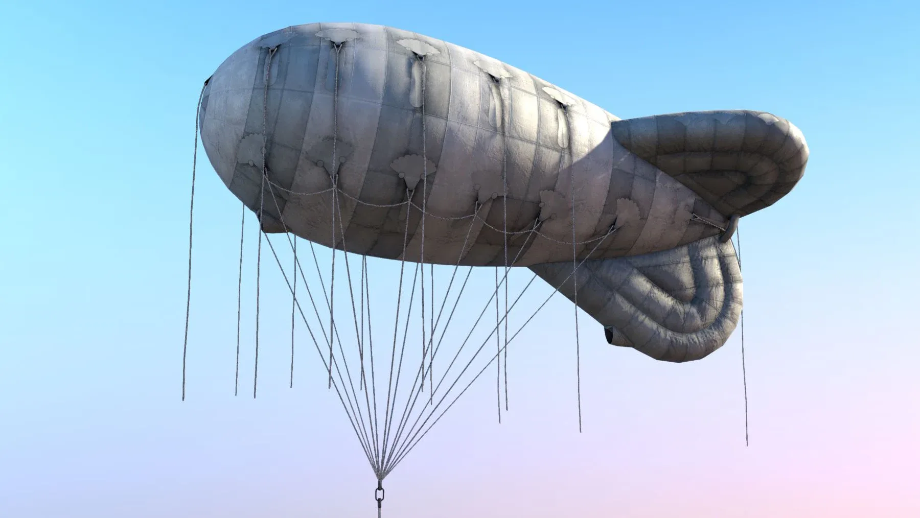 WW2 Barrage Balloon 01