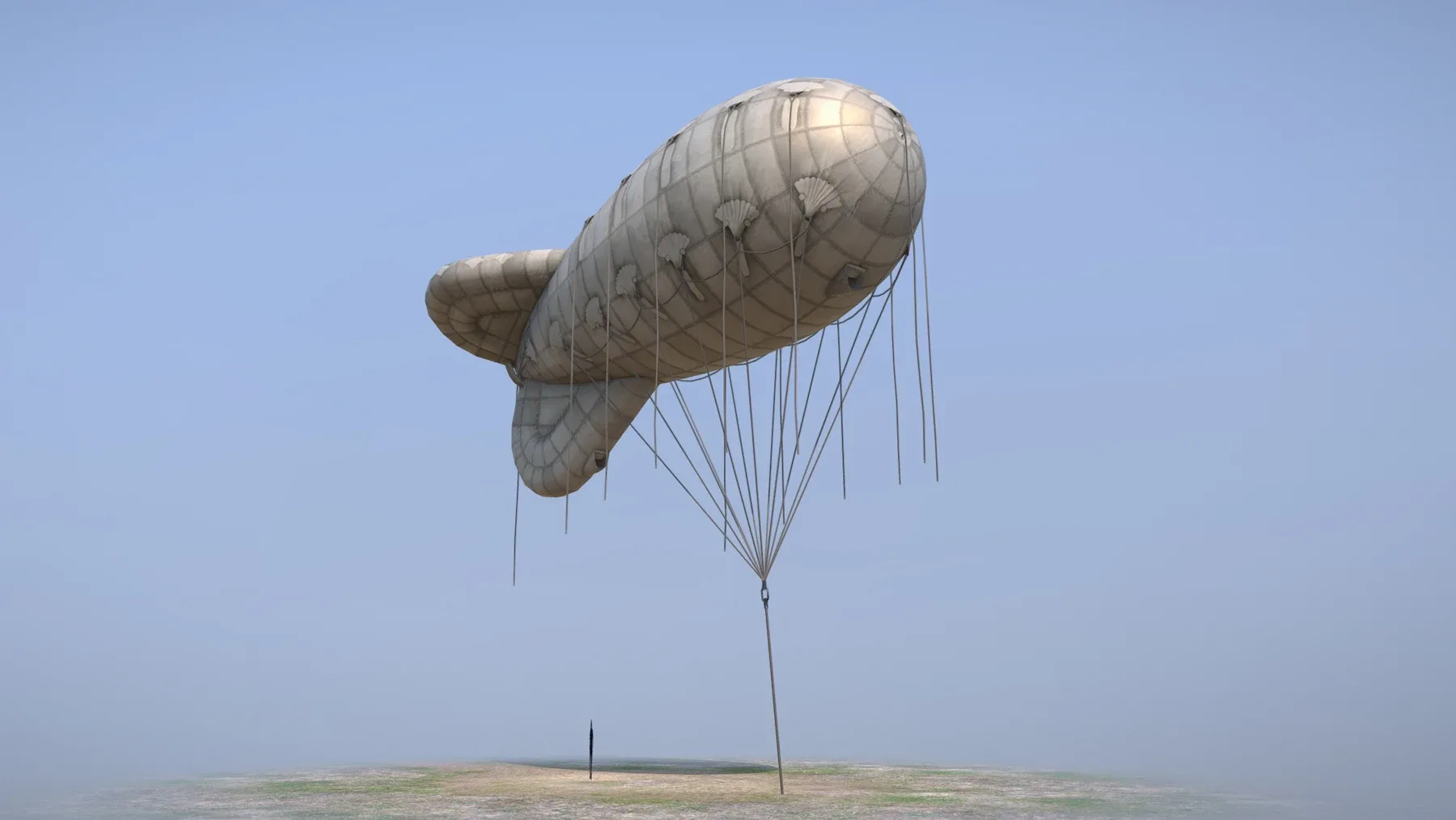 WW2 Barrage Balloon 01