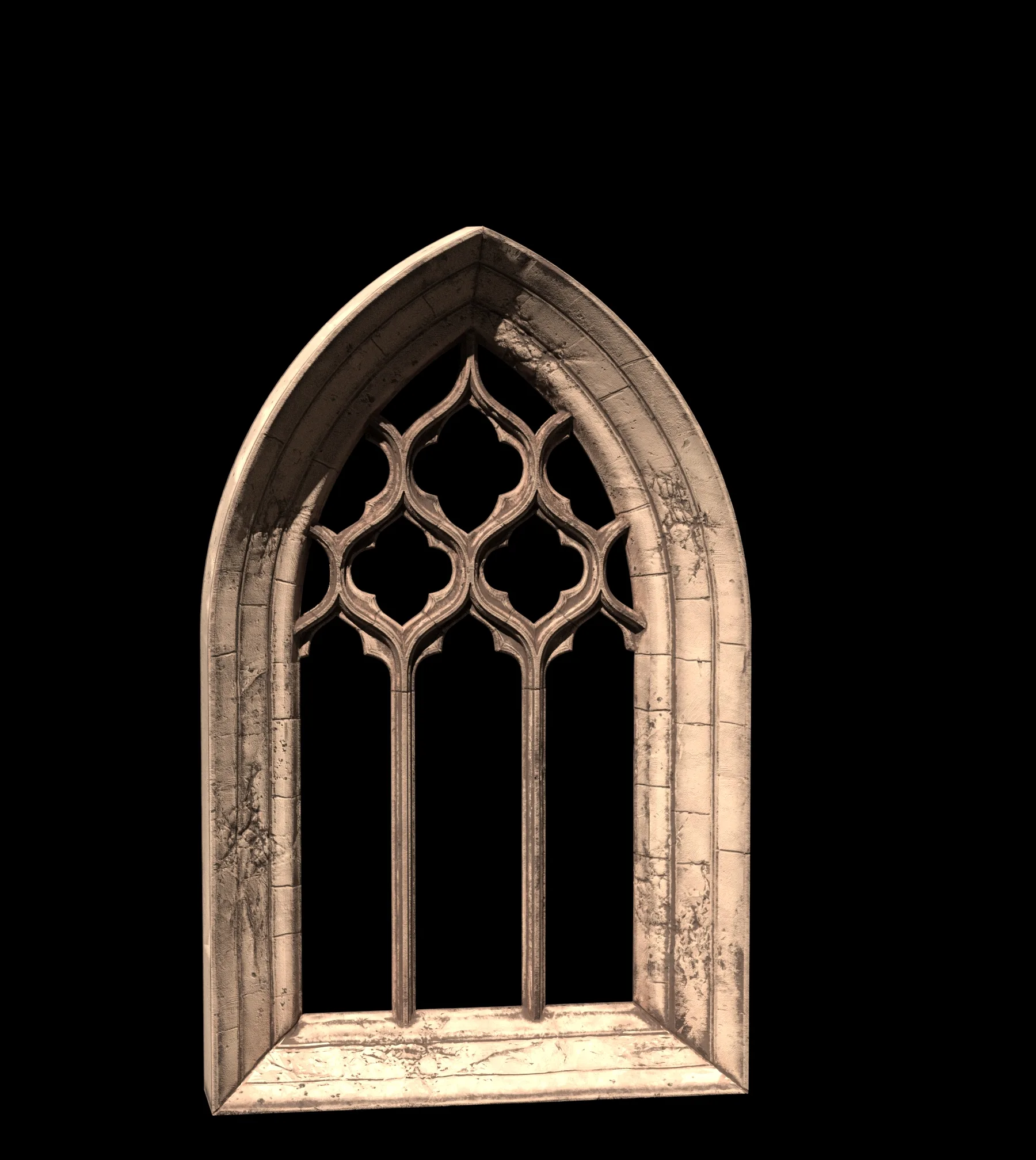 05 Medieval Windows textured Pack - FlippedNormals