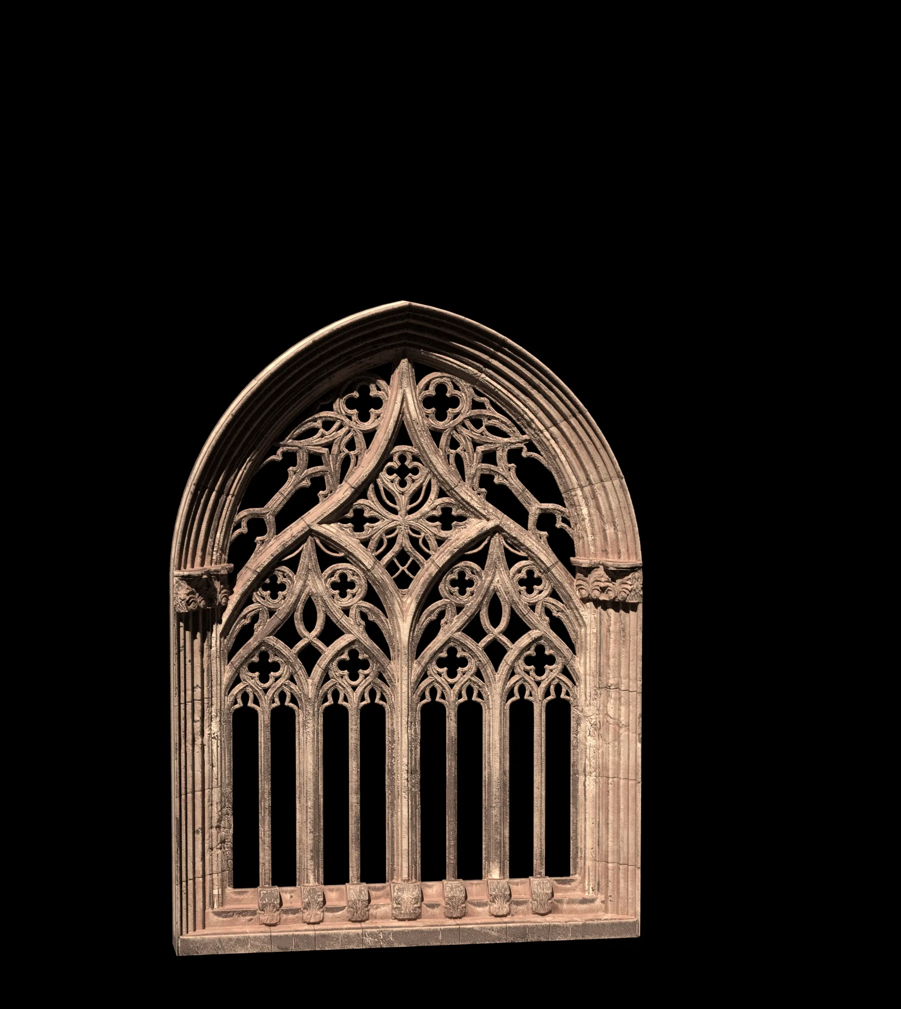 05 Medieval Windows textured Pack 01