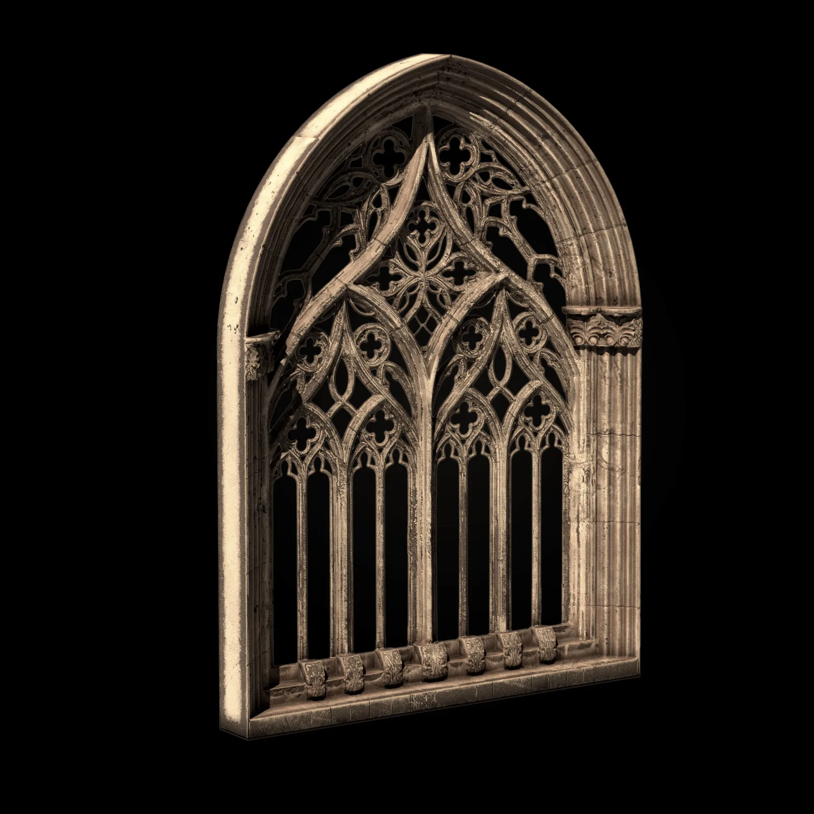 05 Medieval Windows textured Pack 01