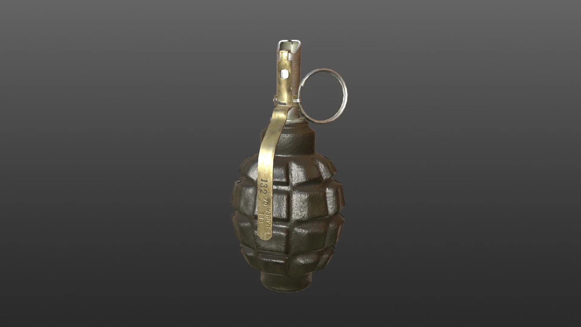 Ammo Grenade F1-UZRGM-2 Black