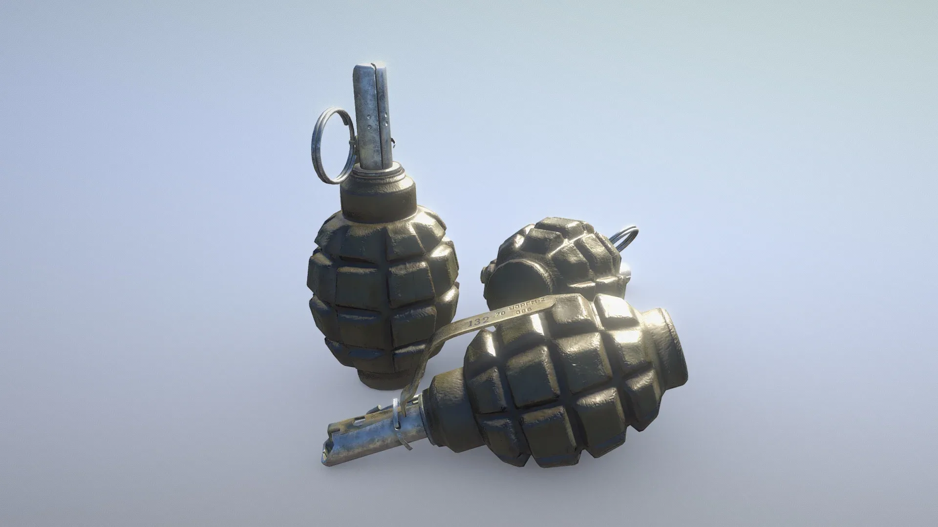 Ammo Grenade F1-UZRGM-2 Green