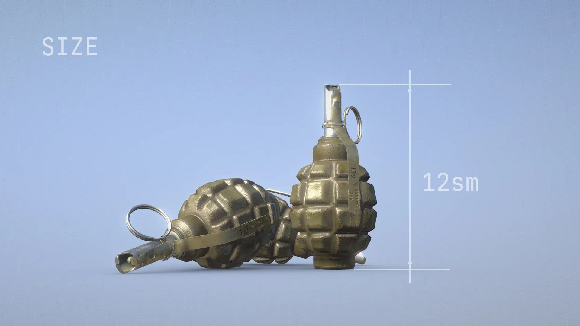 Ammo Grenade F1-UZRGM-2 Green