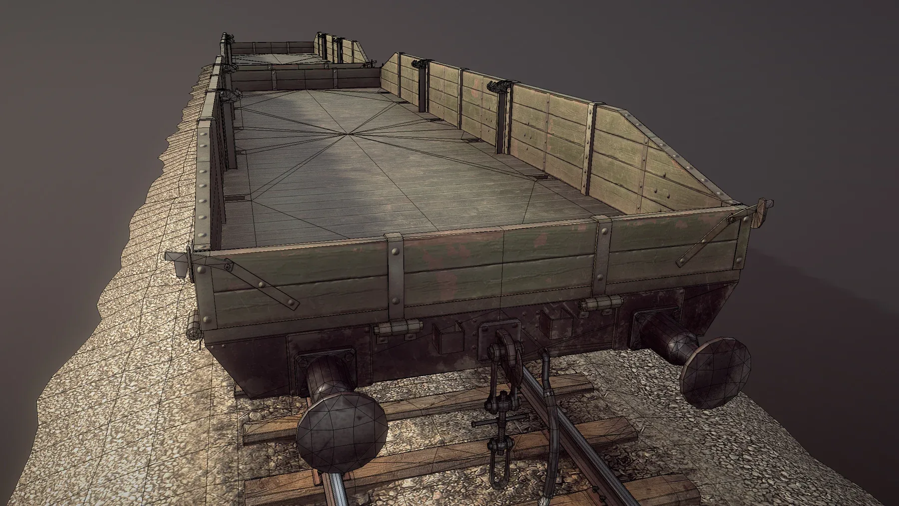 Armored Train JDP20T Railway Platform 20T