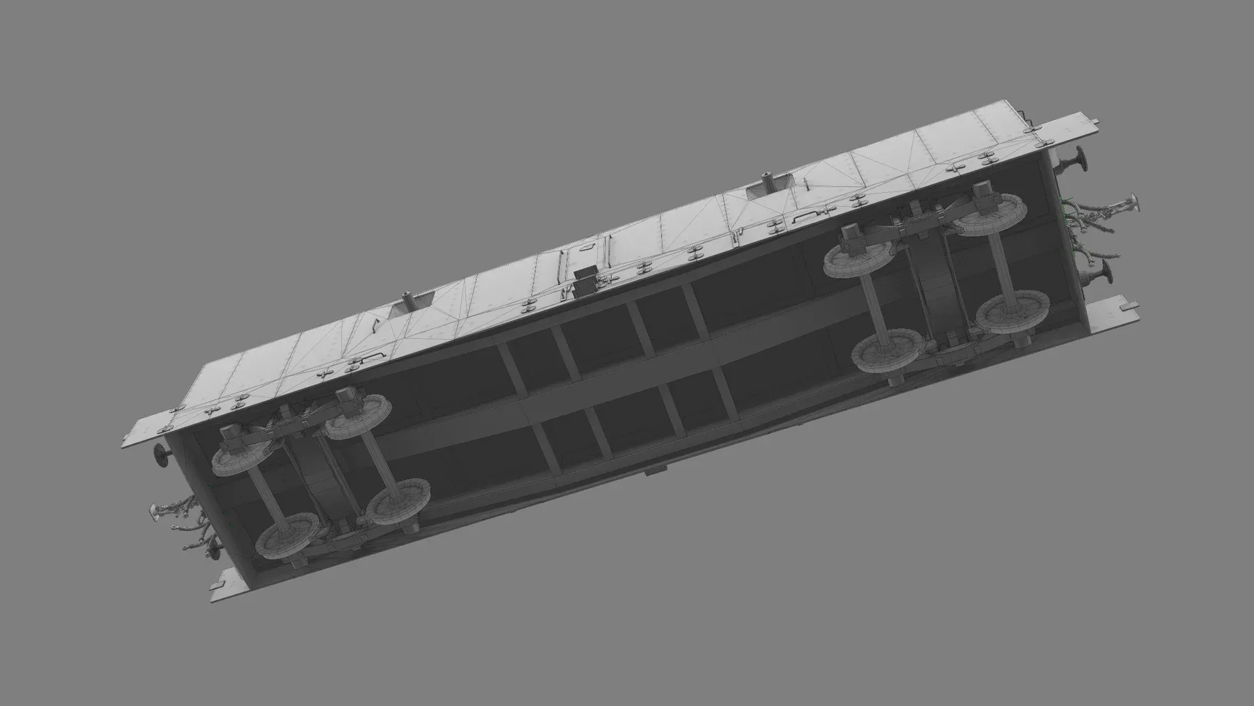 Armored Train PL-37 Railway Light Artillery Wagon