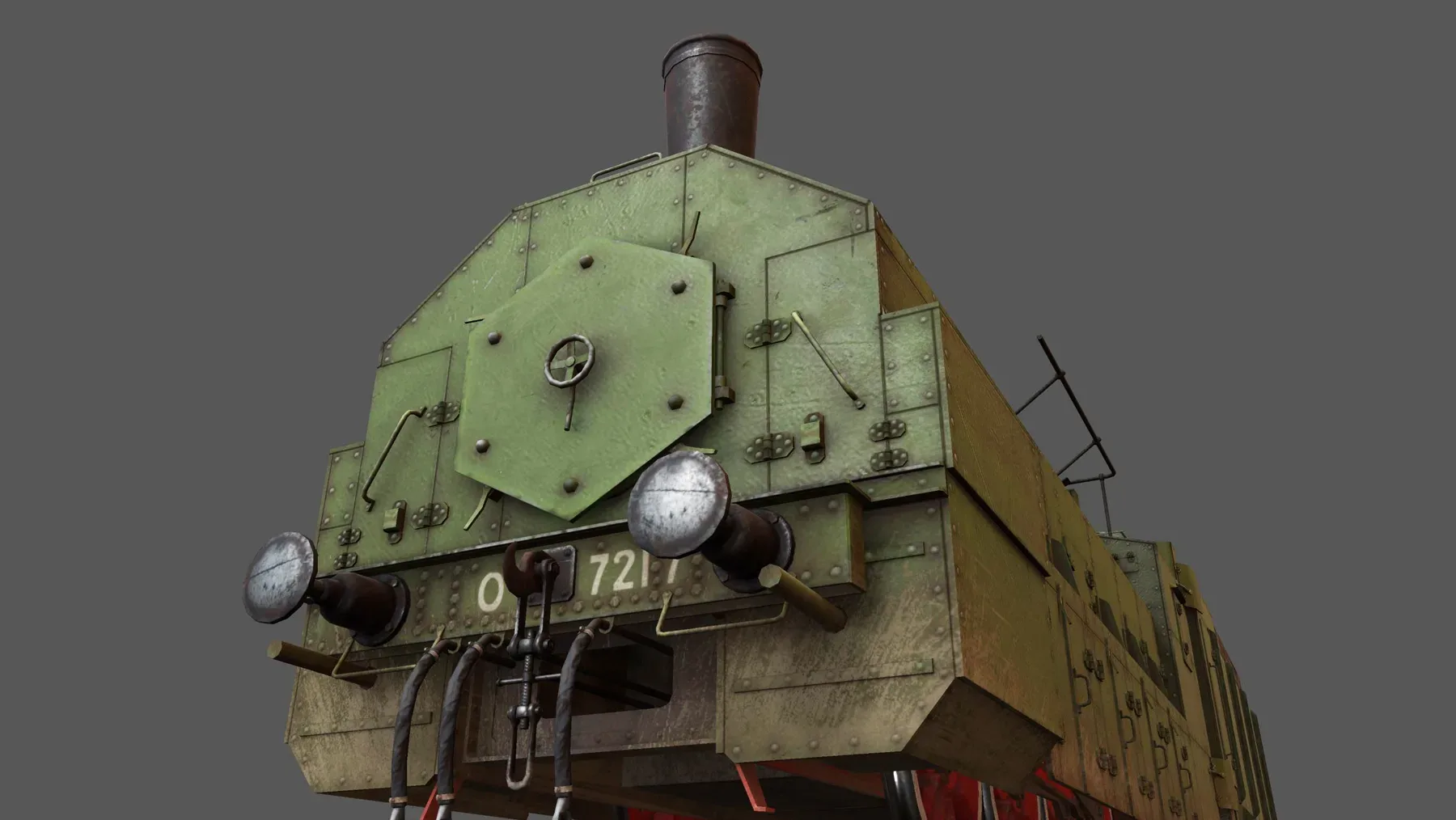 Armored Train PR-35 Locomotive