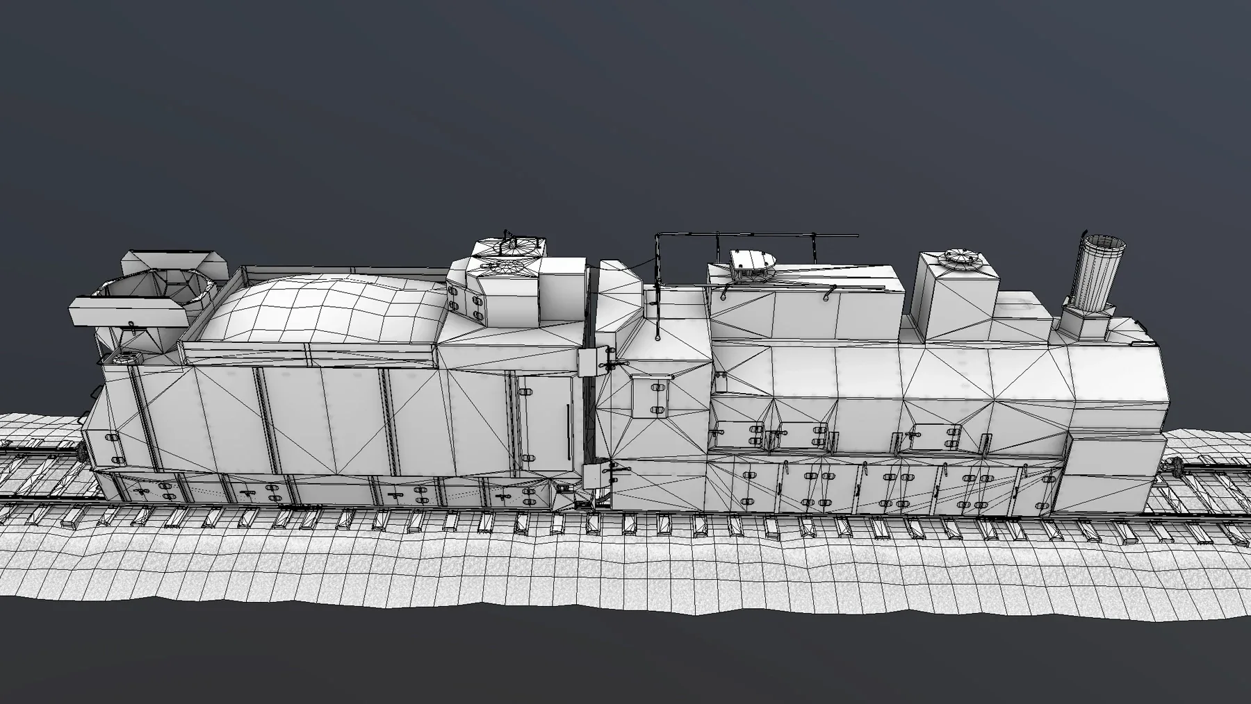 Armored Train PR-35 Locomotive