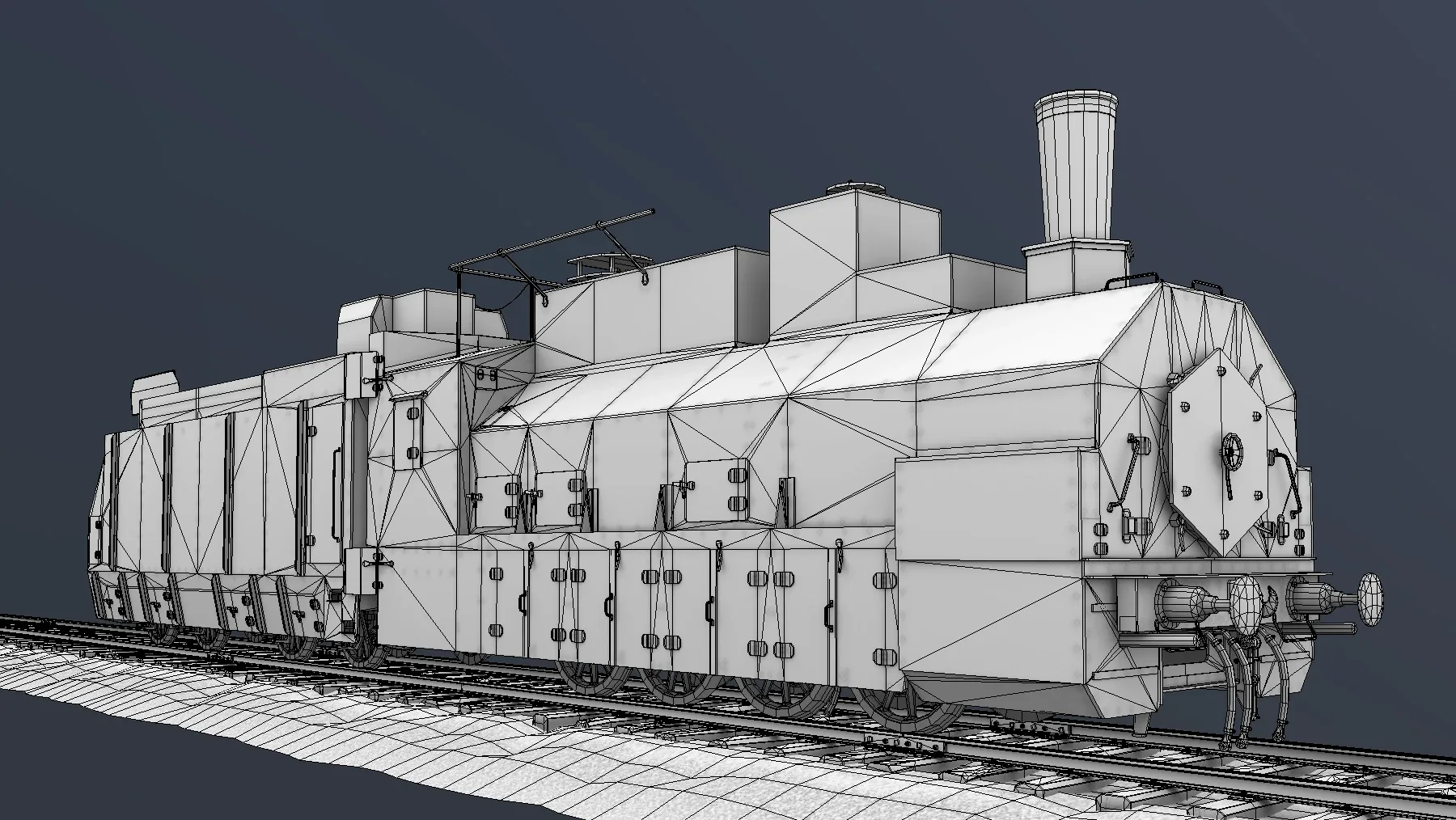 Armored Train PR-35 Locomotive