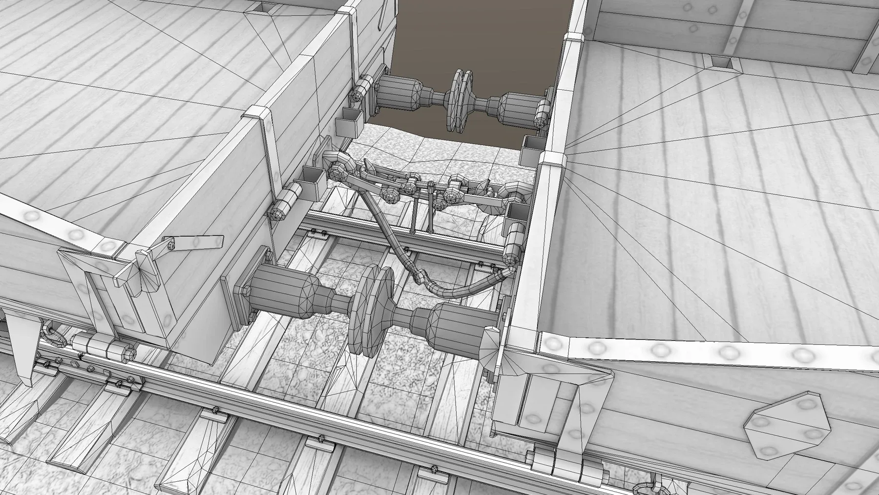 Armored Train SPU-BP Railway Anti-aircraft Platform