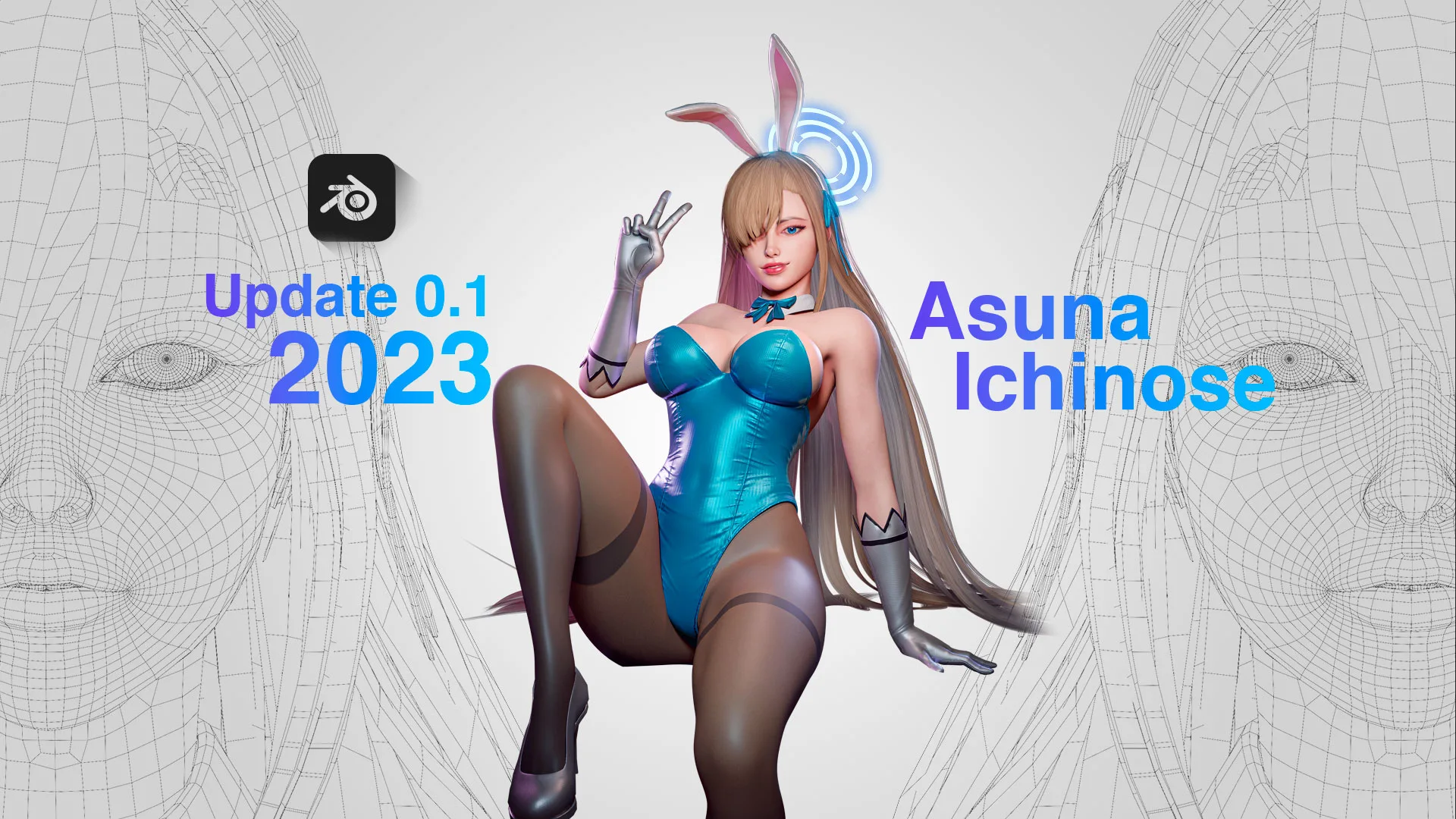 Asuna Ichinose- Game Ready 3D model