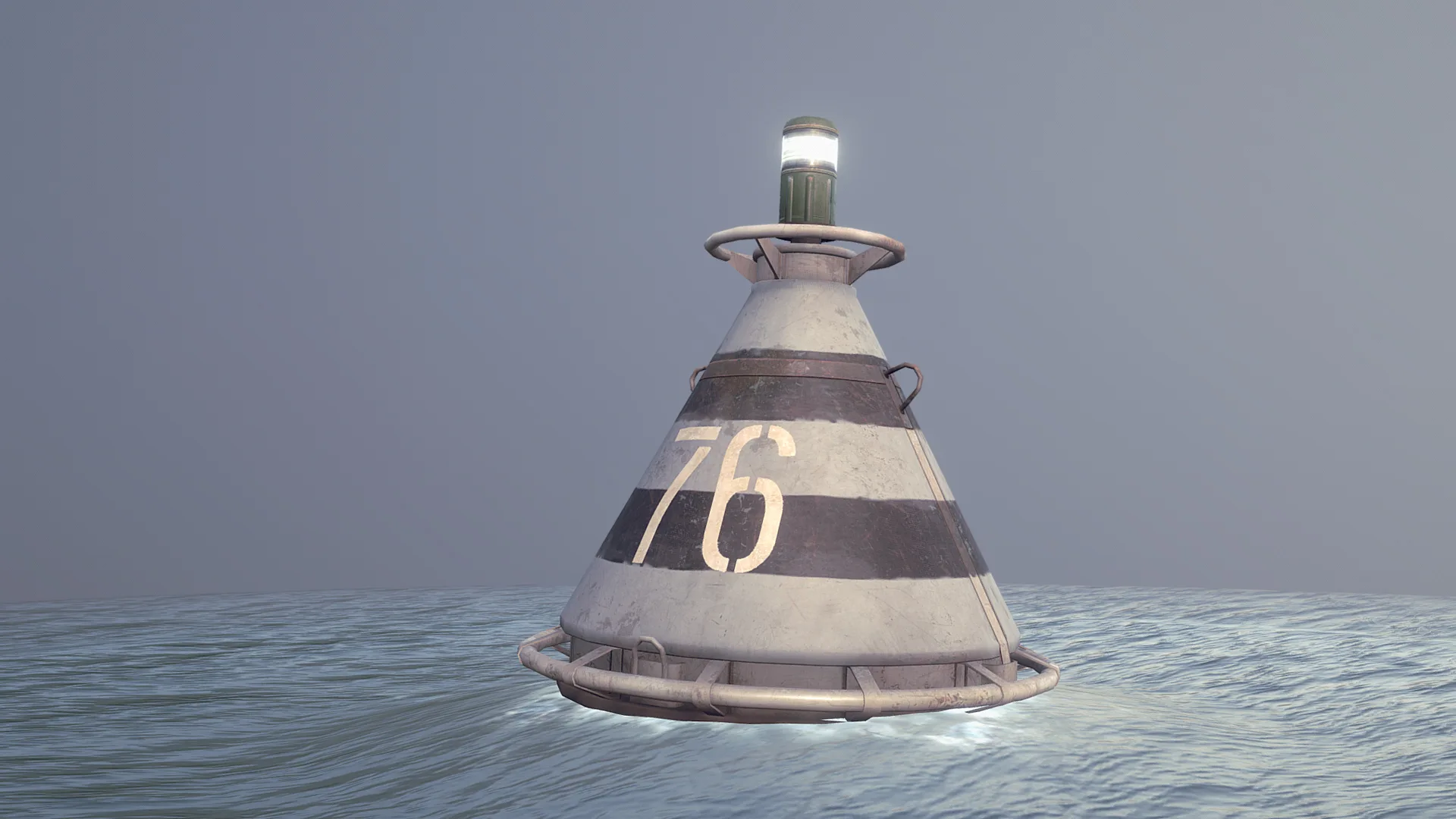 Buoy River RB-4-01 Safe Water Mark