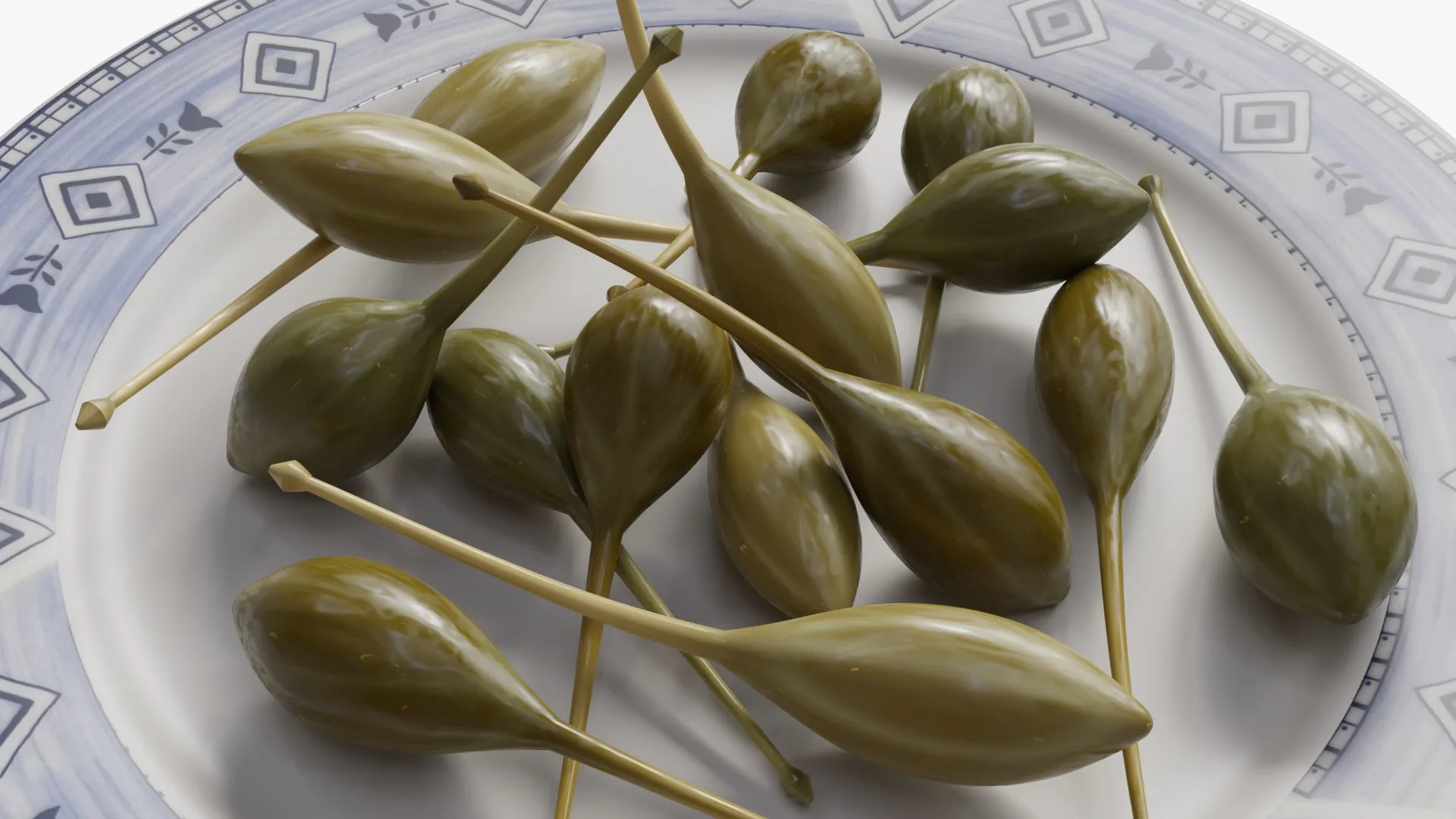 Caper fruits