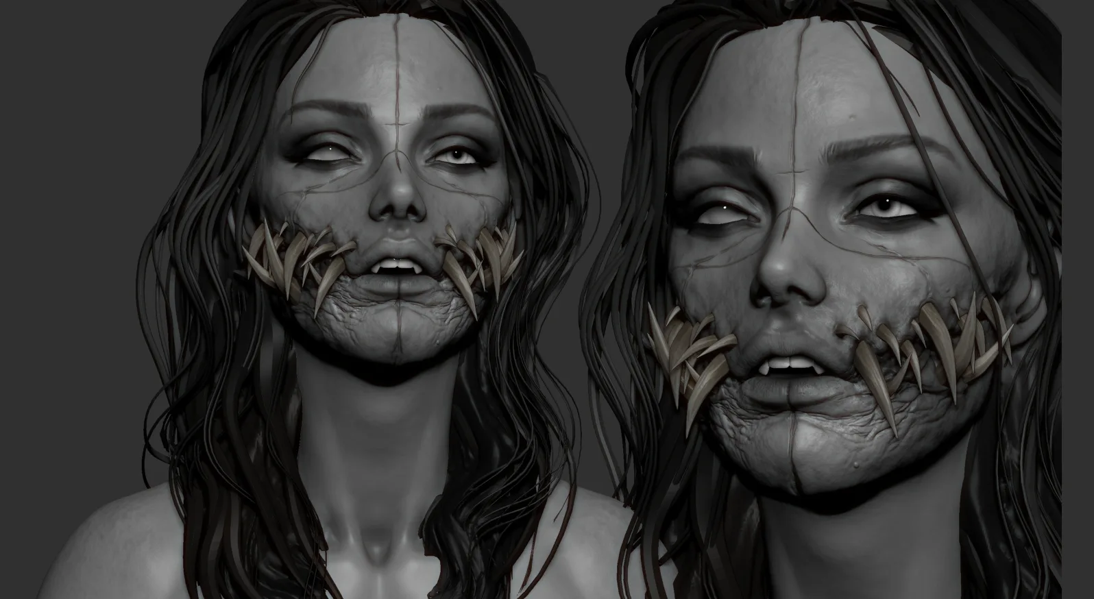 Creature woman project files + FULL video process in normal speed (without explanation)