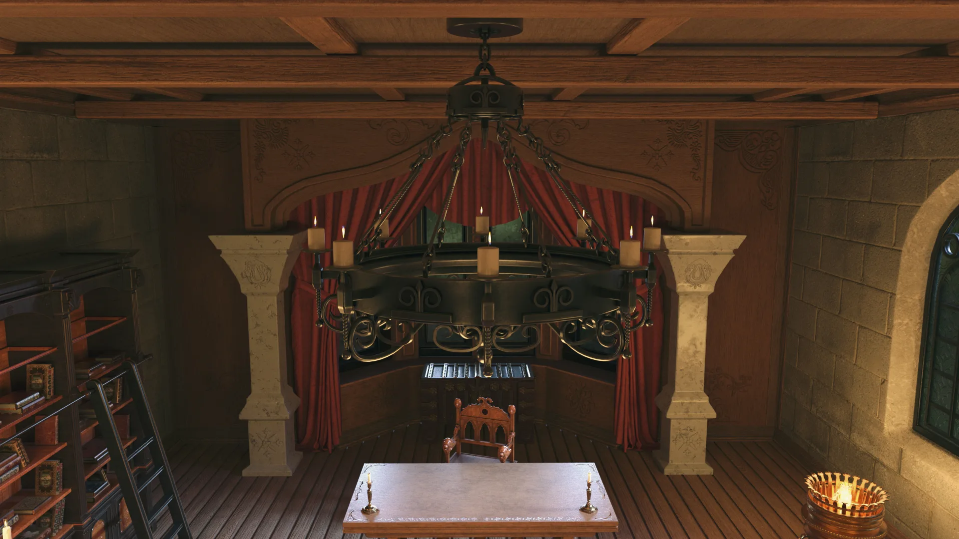 medieval interior