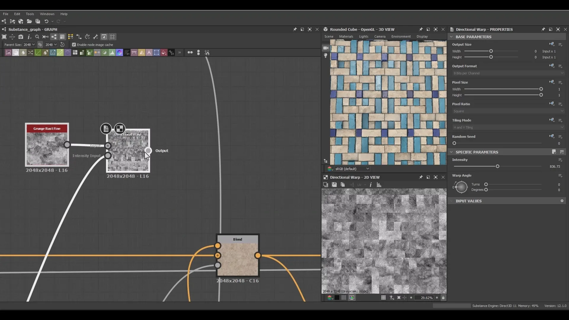 Substance Designer Tutorial - Brick