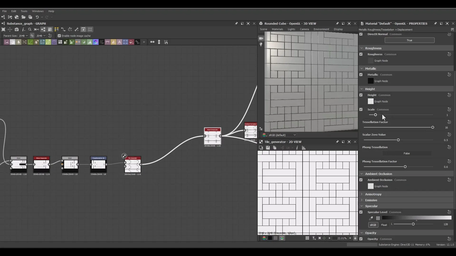 Substance Designer Tutorial - Brick