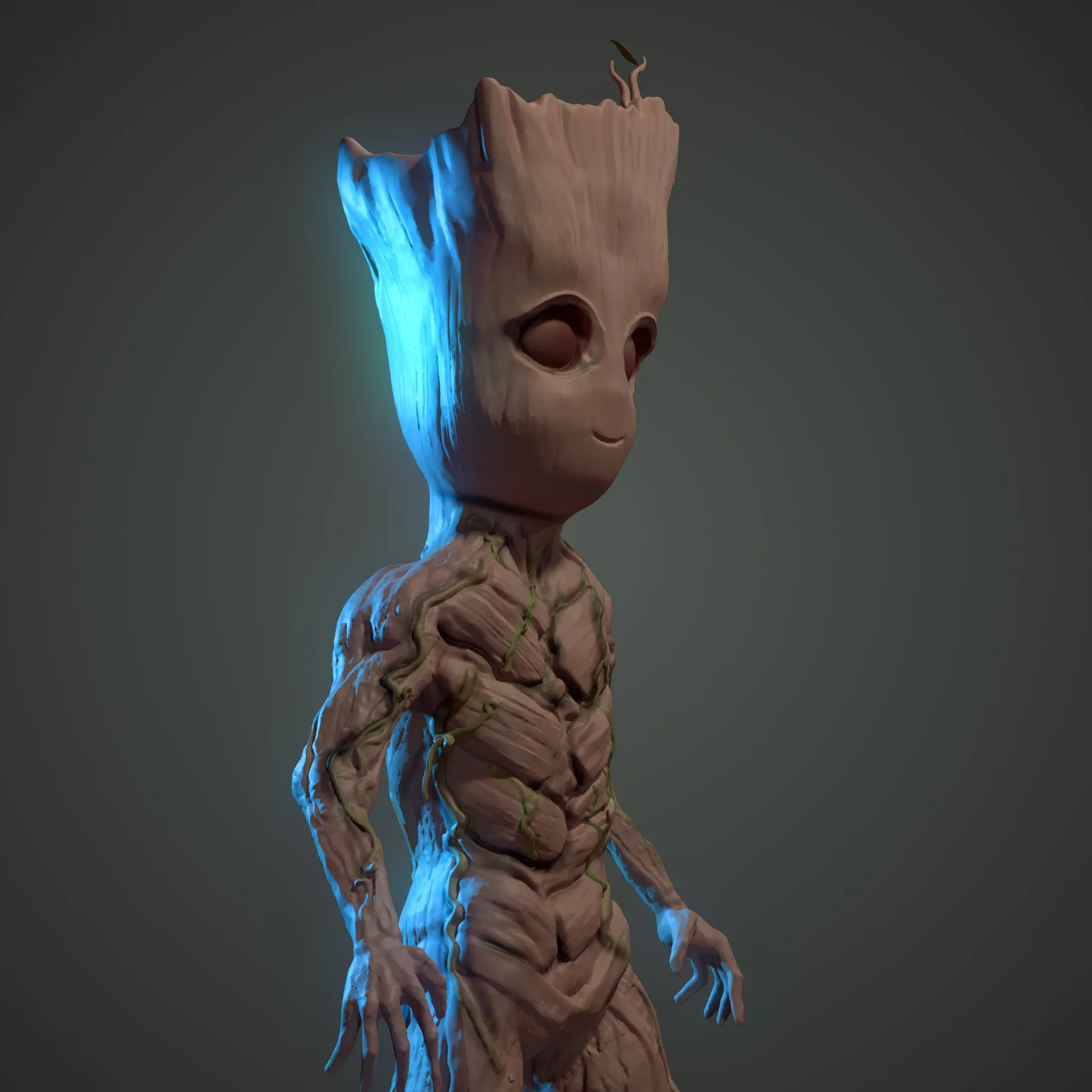 Groot ready for 3d print