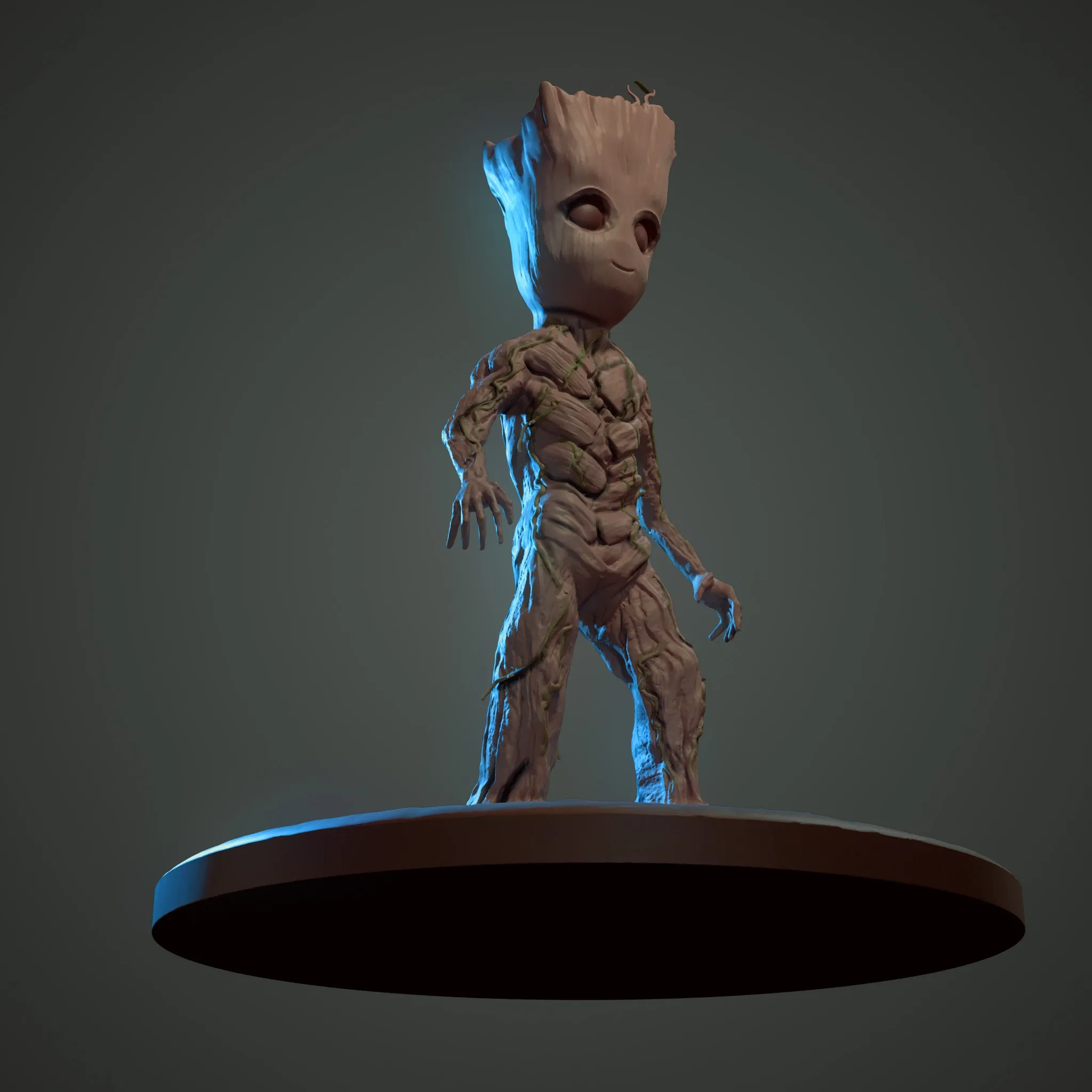 Groot ready for 3d print