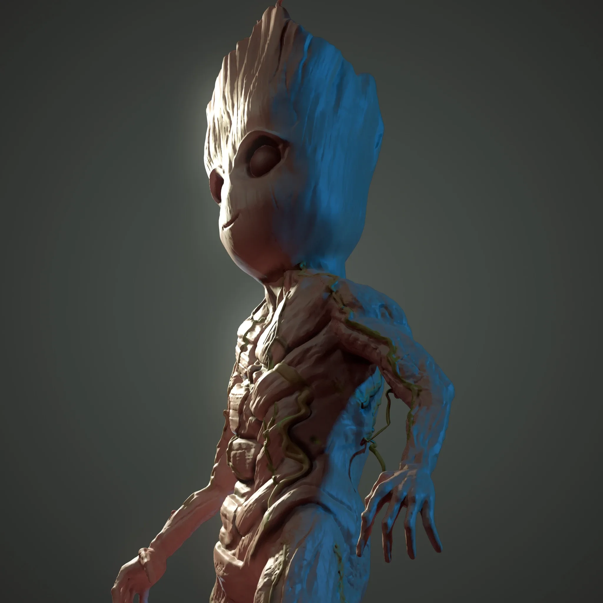 Groot ready for 3d print