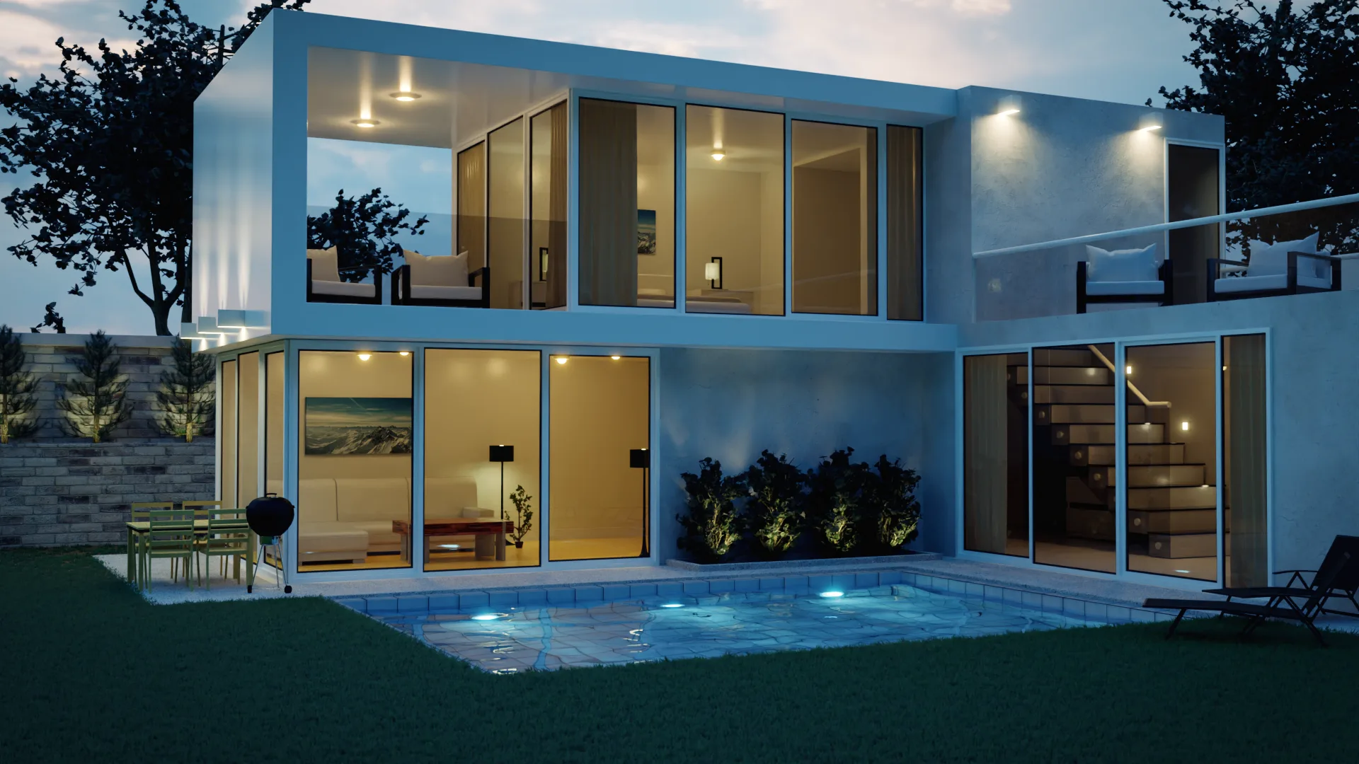 Create & Design a Modern House in Blender